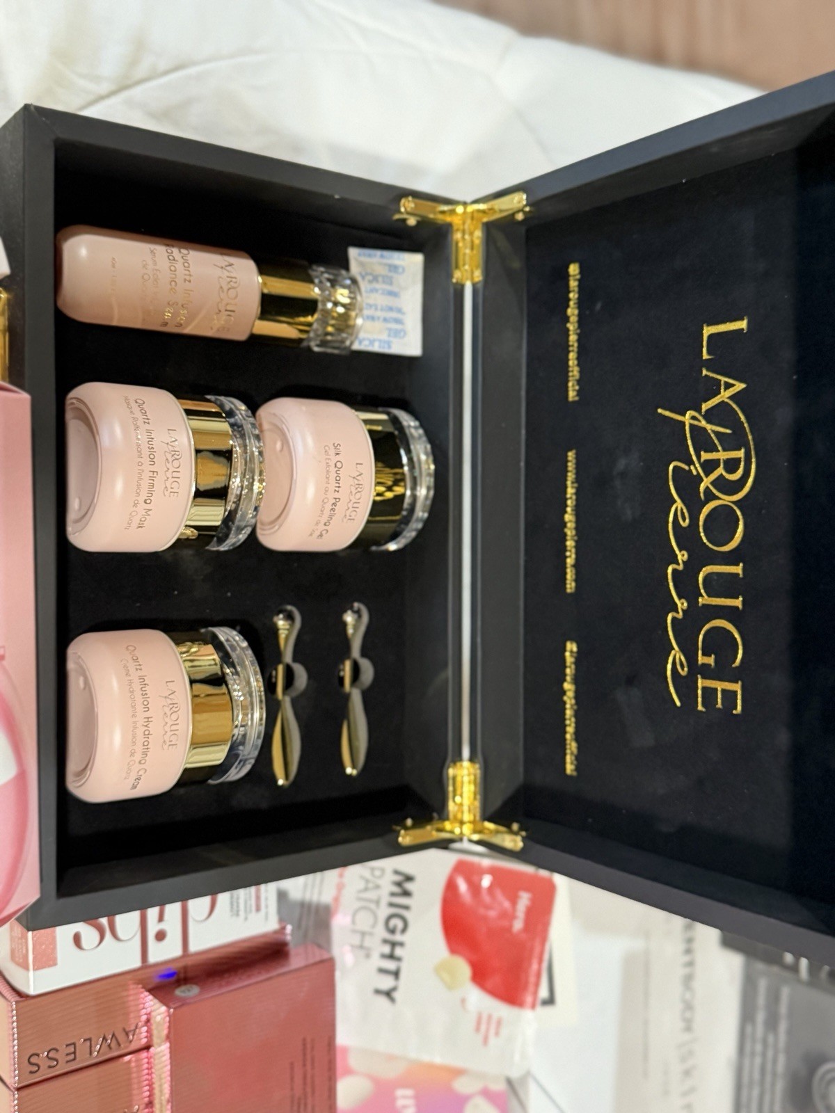 Beauty Bundle with Makeup, skincare, LED Light Mask & Hair Removal Device