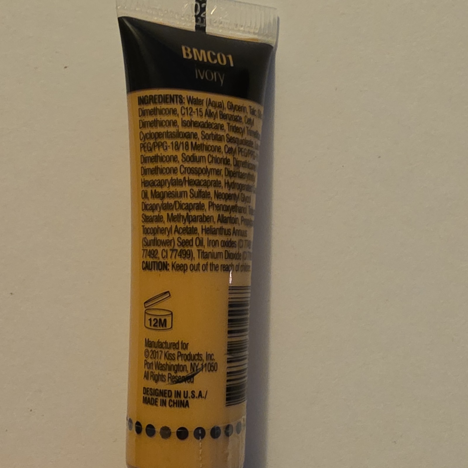 Wet n Wild Foundation 815 & Broadway Colors Concealer BMC01 All Day Wear