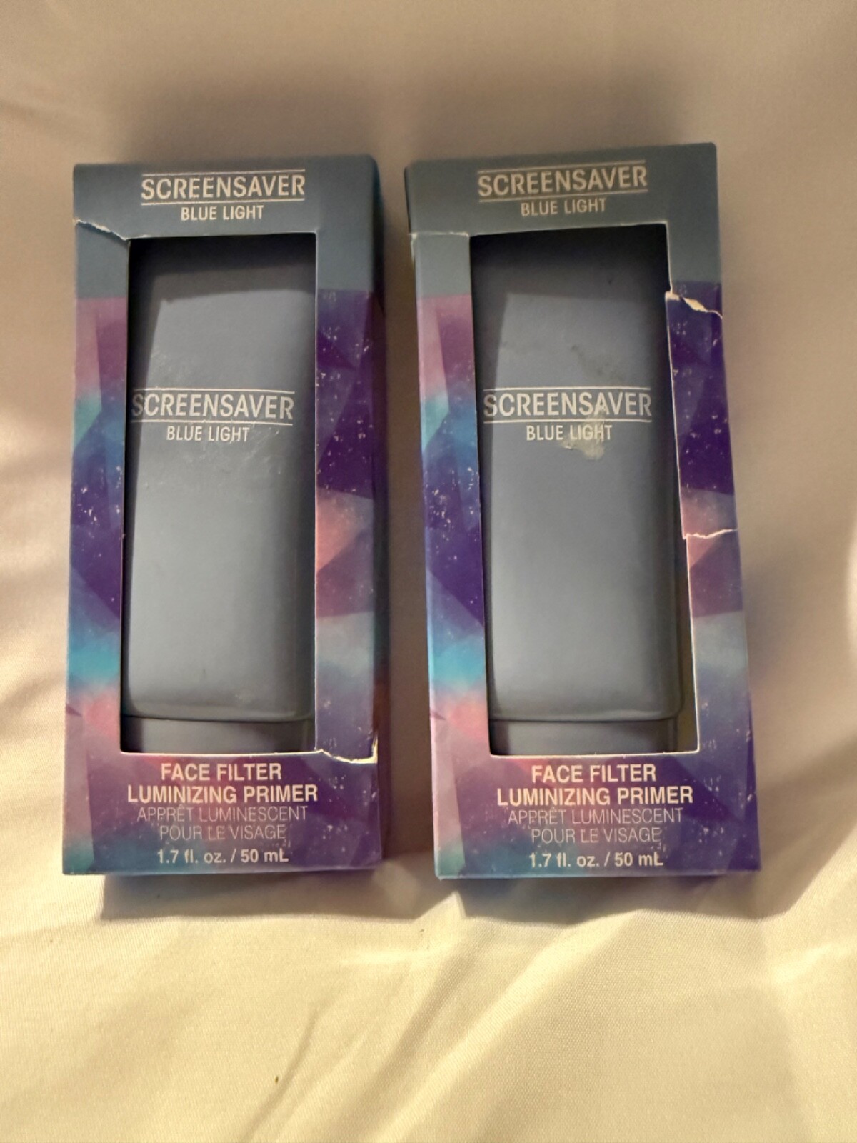 (2 Pack) Screensaver Blue Light Face Filter Luminizing Primer – 1.7 Fl Oz Each
