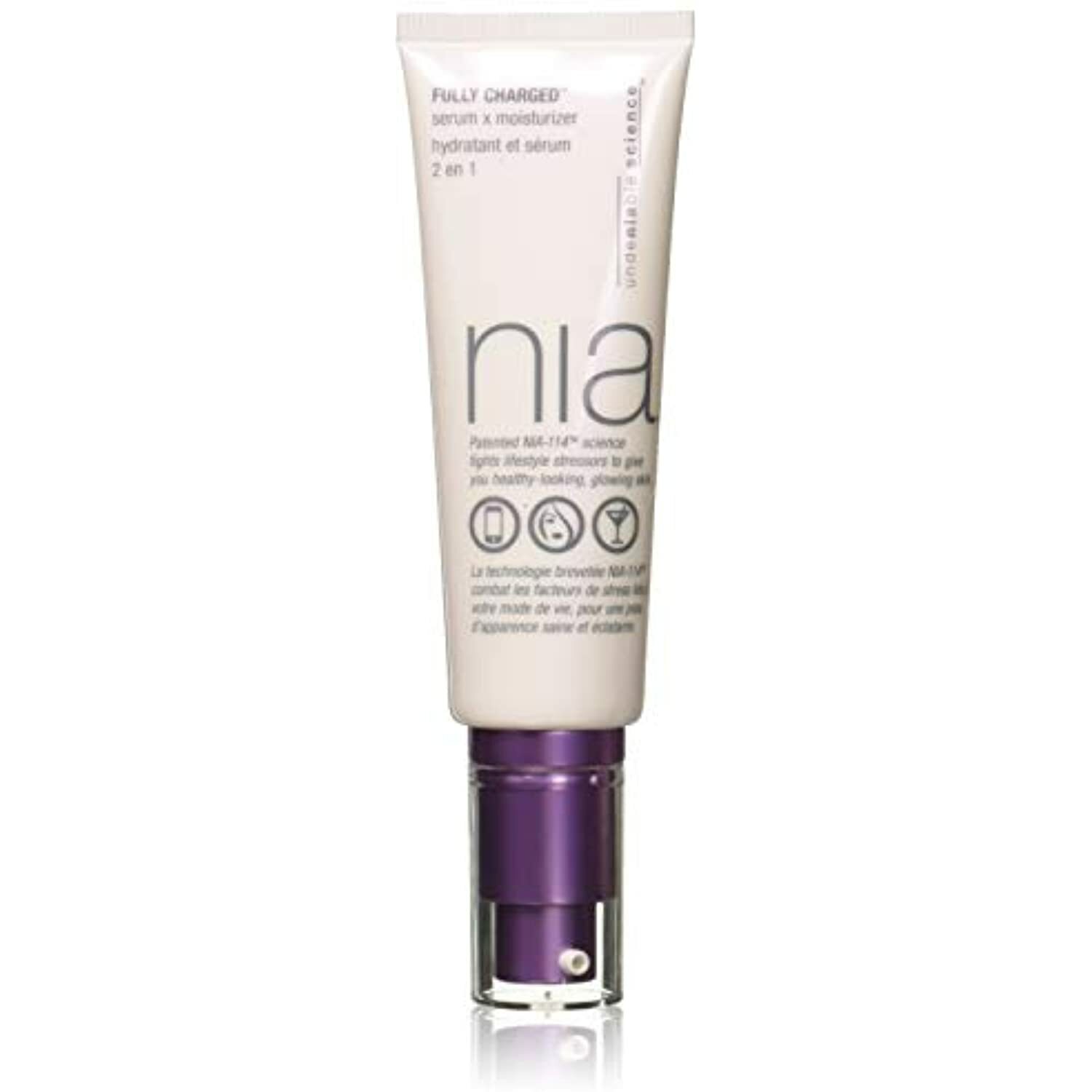 Nia 24 Fully Charged Serum X Mositurizer 1.7 Fl Oz NIB Free Shipping