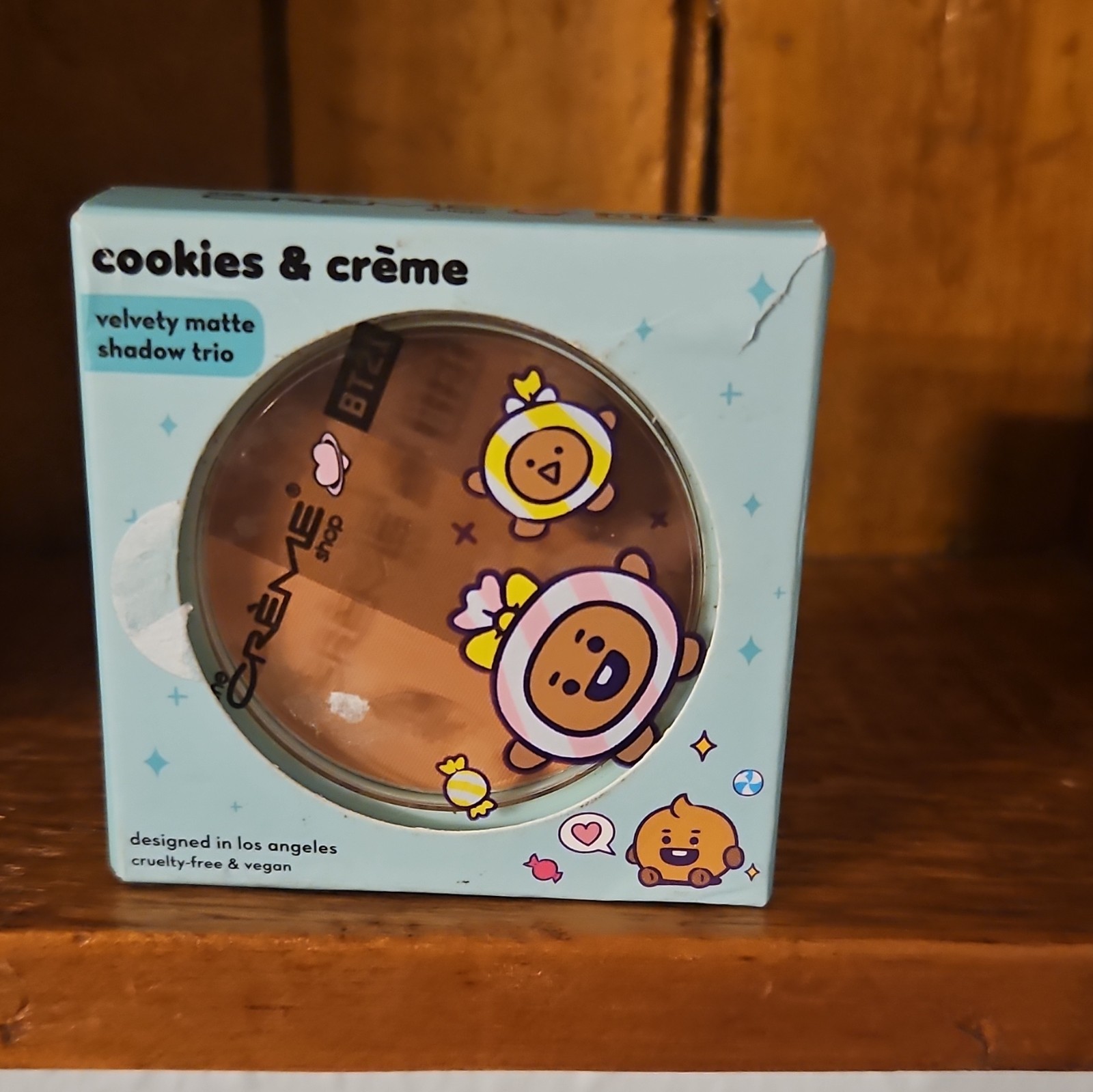 Cherimoya + The Crème Shop Cruelty-Free Makeup Lot: Blush Trio, Balm, Mascara