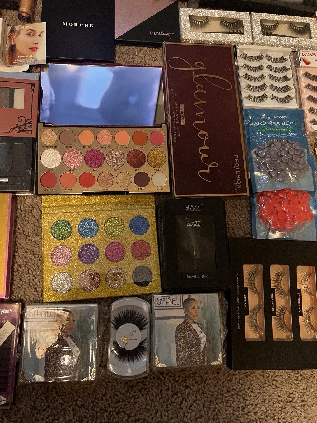 Full Size Mixed Makeup & Beauty Lot w/ Morphe, Too Faced, Clinique, NYX, ULTA