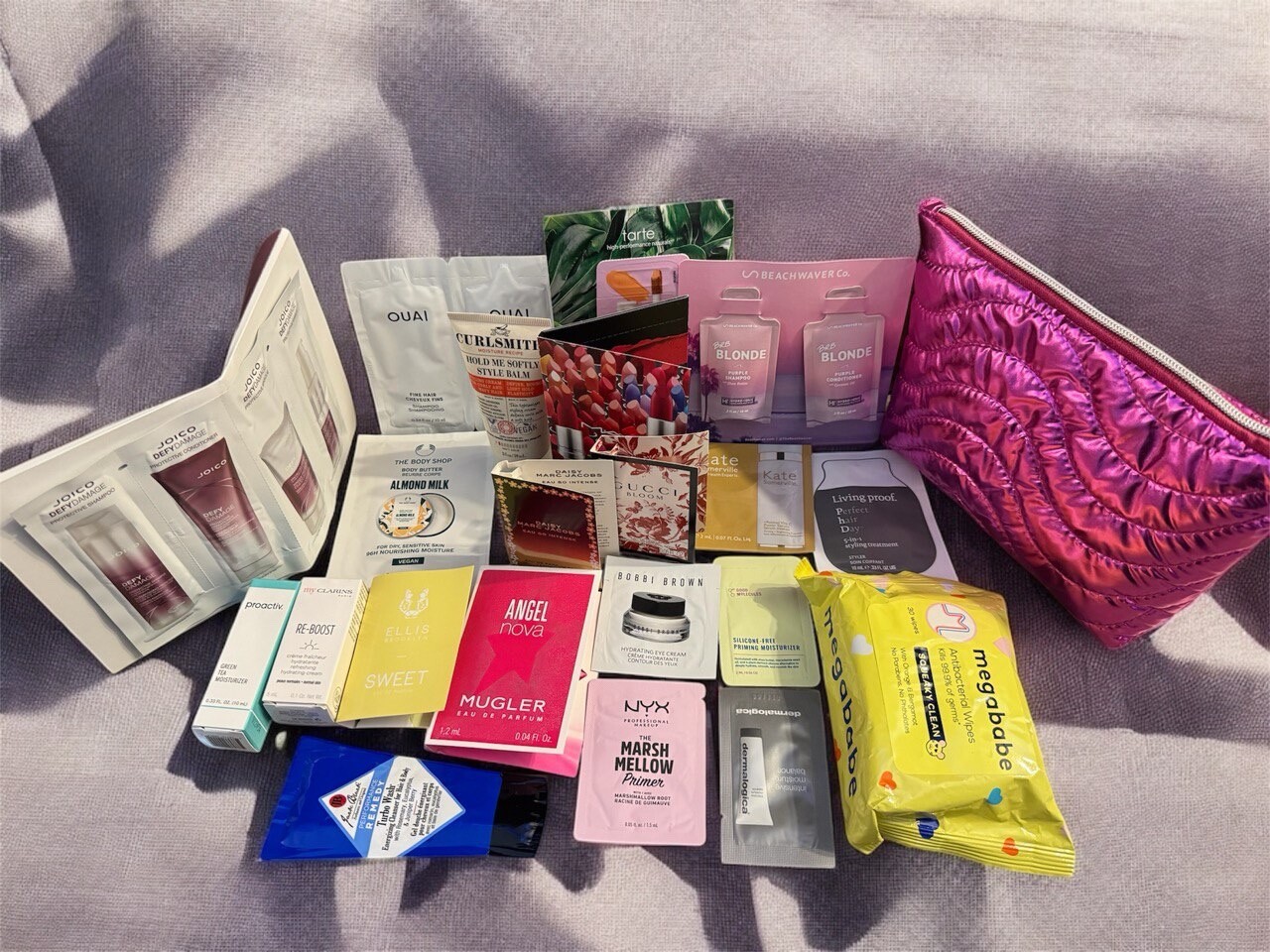 NEW Ulta Beauty 25 Pcs Cosmetic Bag Makeup Skincare Deluxe Samples Gift Set ☑️