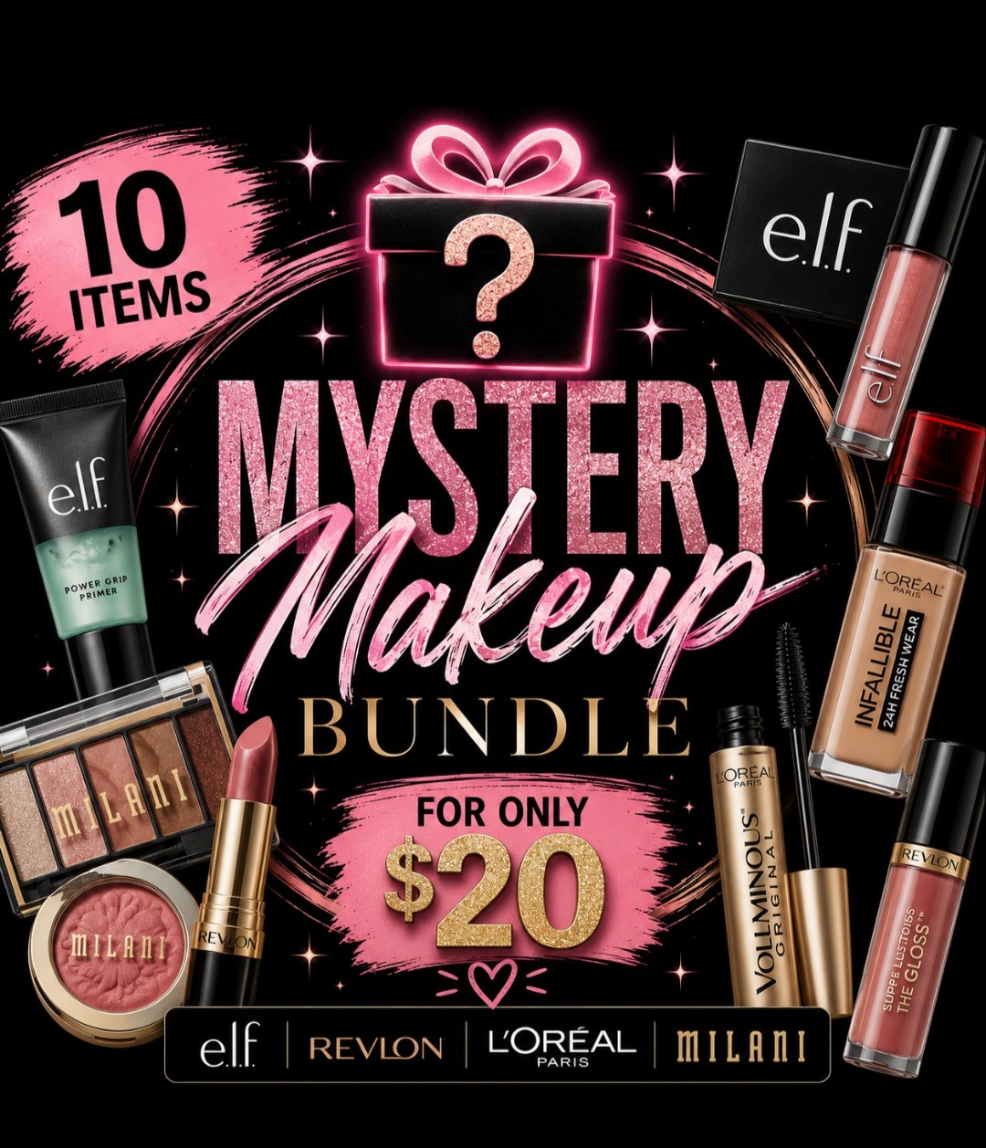 Make Up Mystery Bundle Lot Of 10
