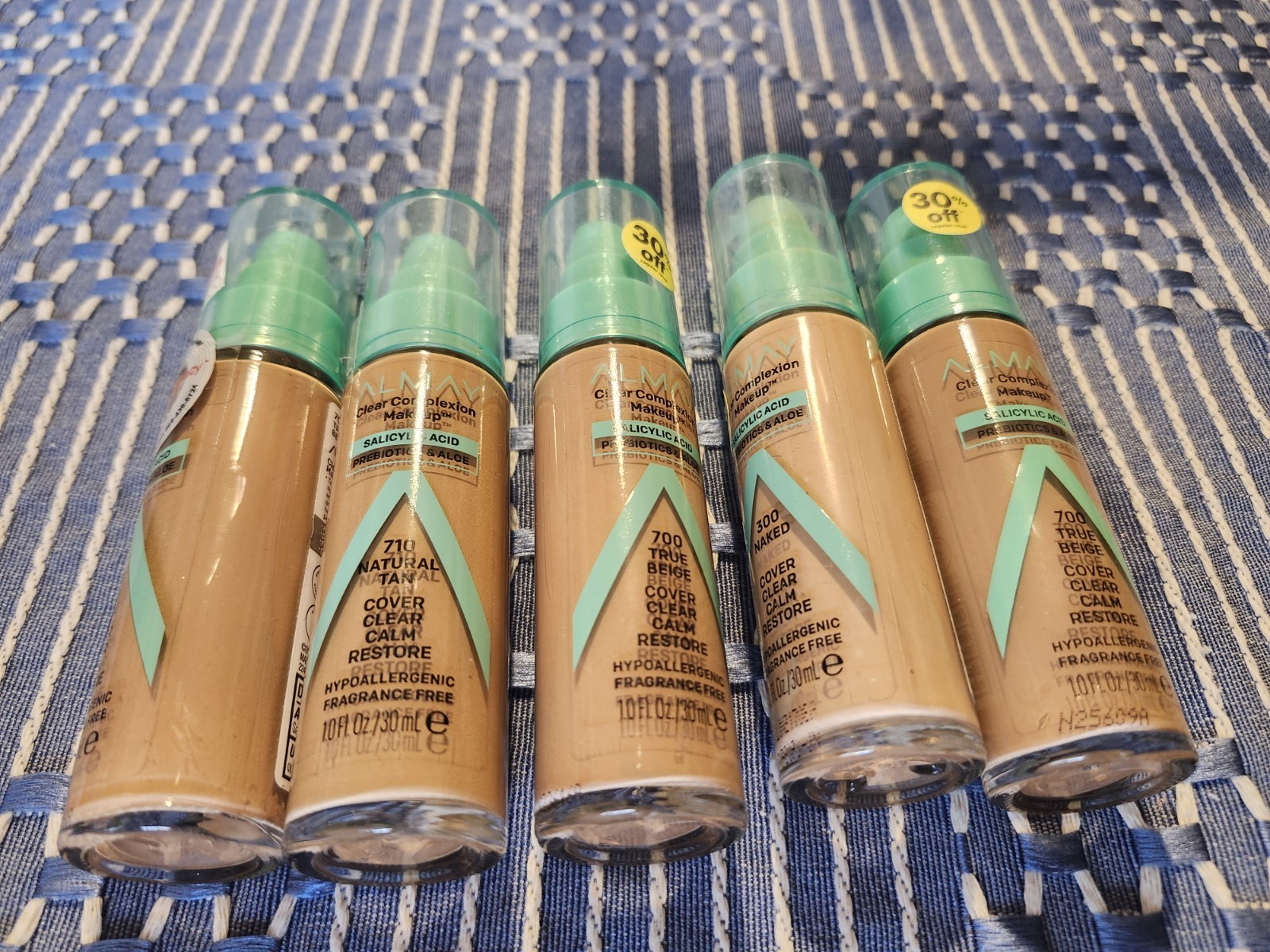 Almay Fragrance-Free Hypoallergenic Makeup & Concealer Lot Clear Complexion