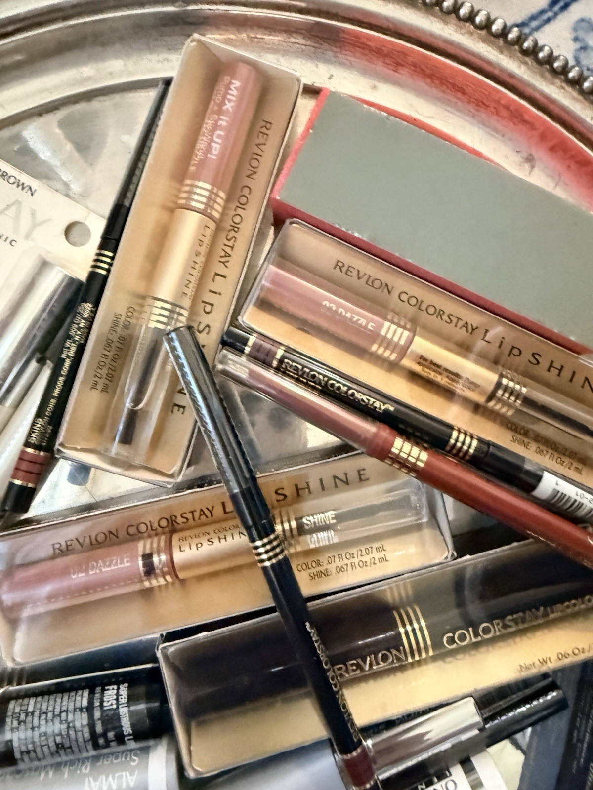 Cosmetics Makeup Beauty Lot 25 Pieces Revlon Almay Unused