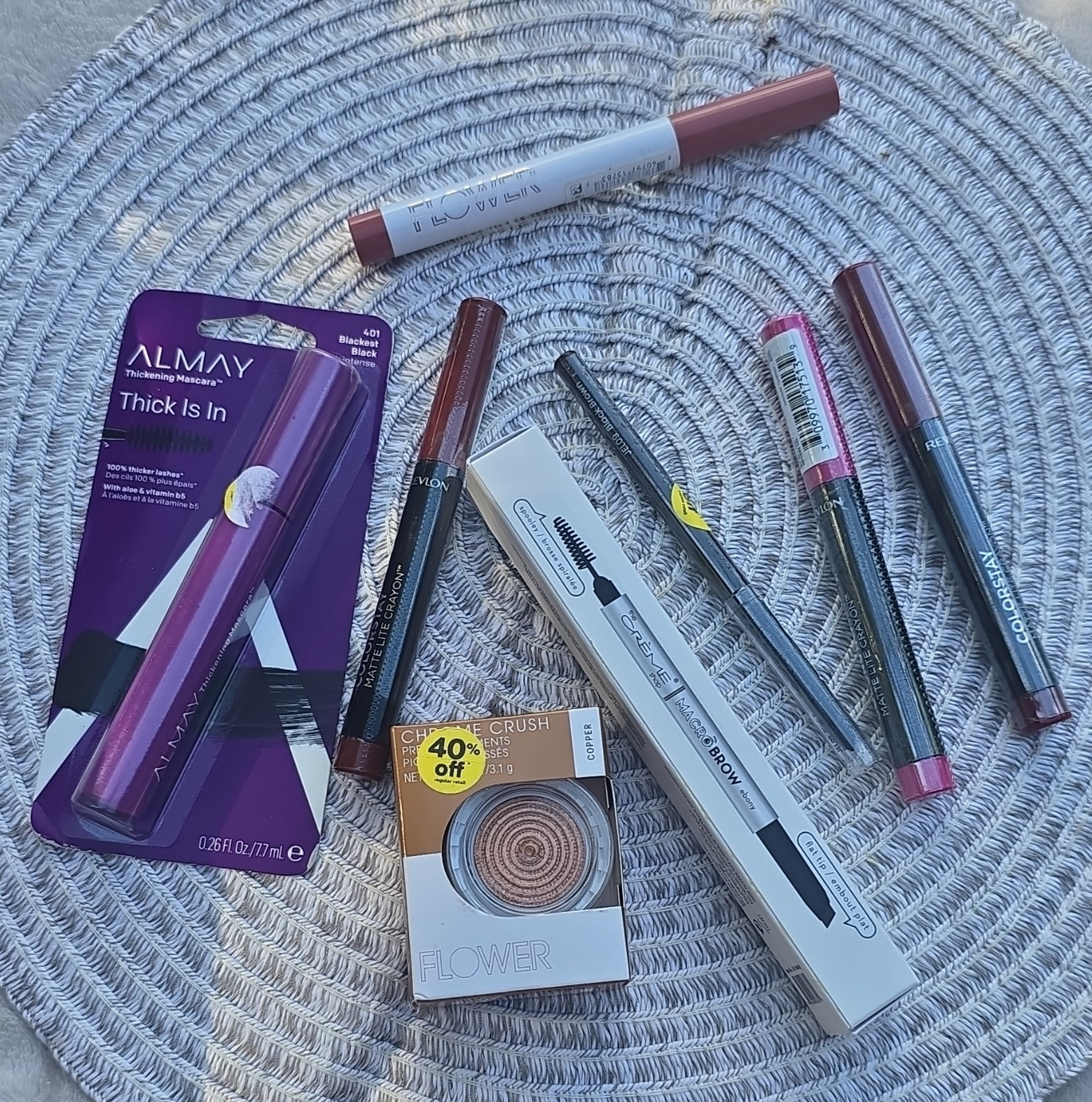 Assorted Makeup Lot: Almay Thick Is In Mascara, Revlon ColorStay, JOAH