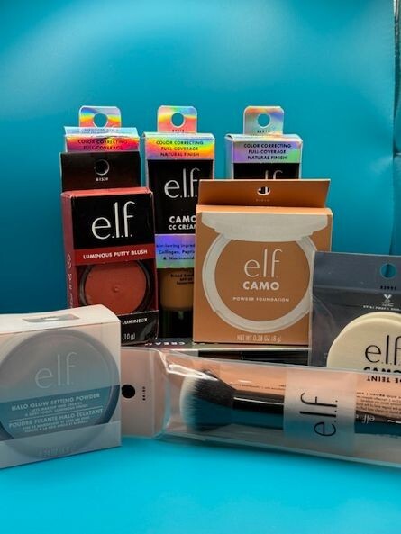 Makeup Lot 14 Piece Foundation Primer Eyeshadow Putty brush Puffs HUGE SAVINGS