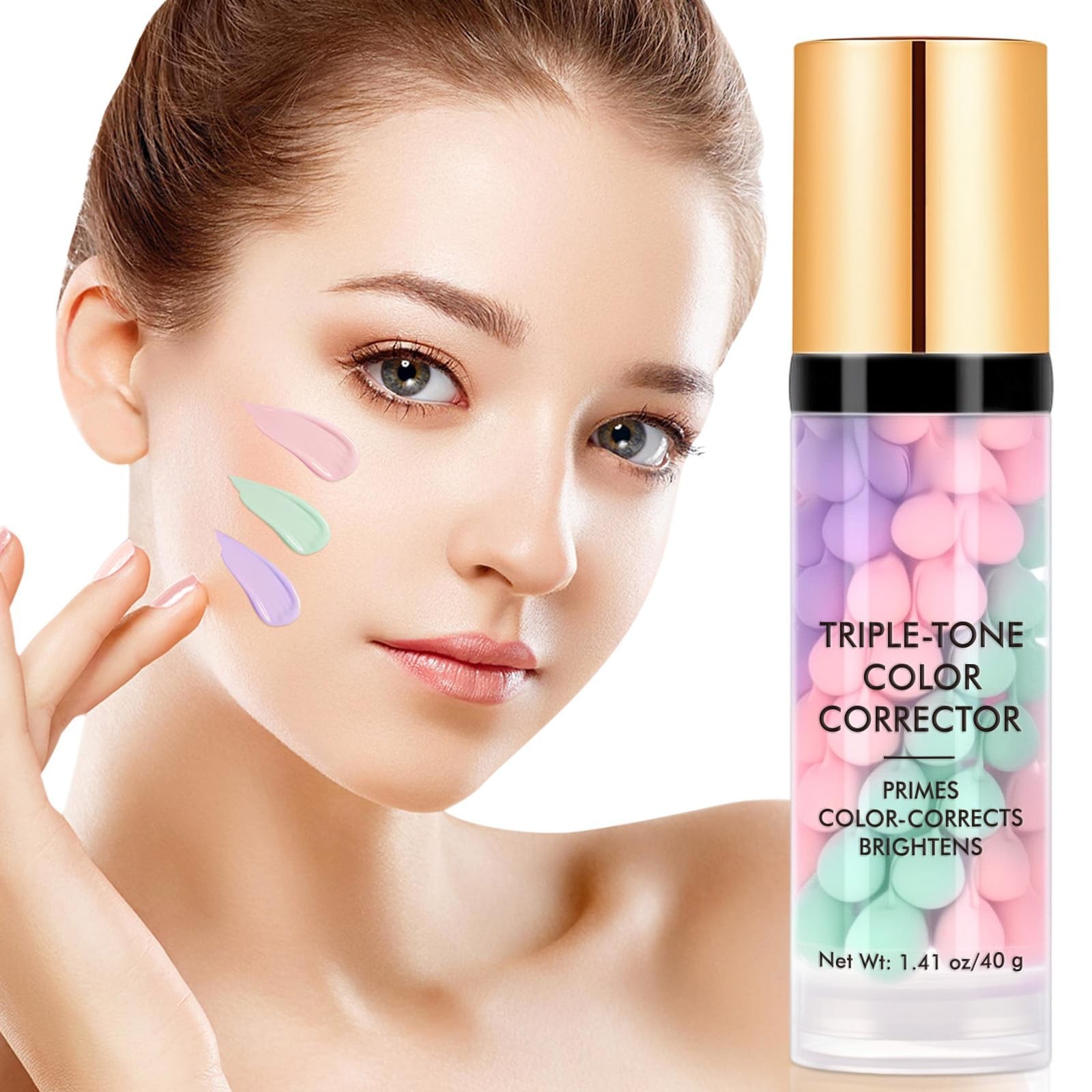 Primer for Face, 3 In 1 Face Primer Before Makeup, Moisturizes-Sunscreen Crea…