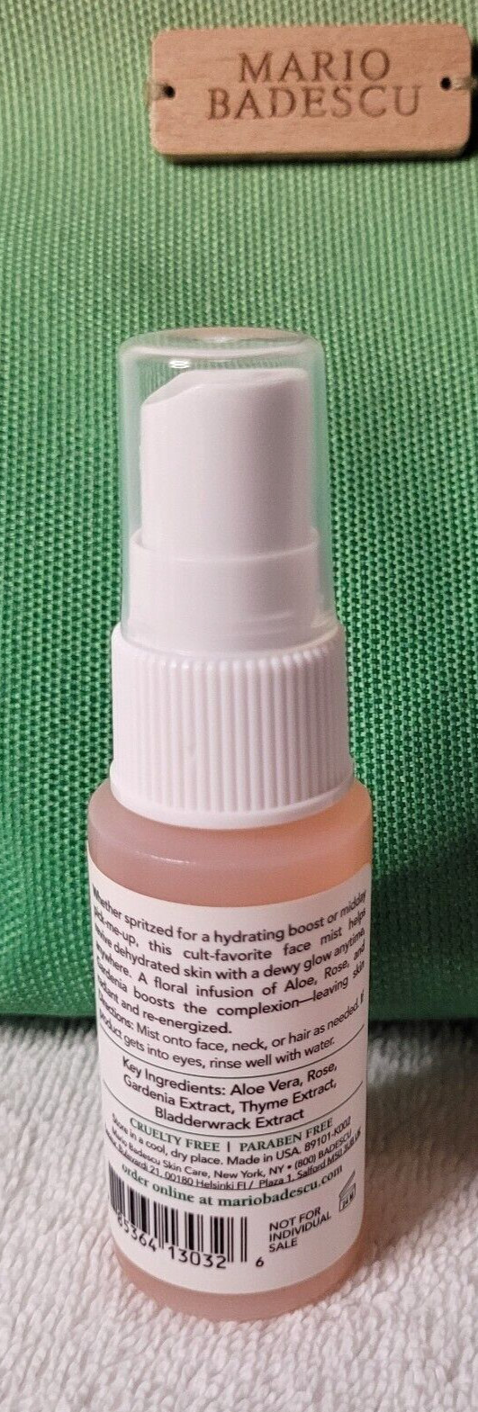 Mario Badescu Beauty Lot – 4 Piece Travel Sized w/Travel Bag