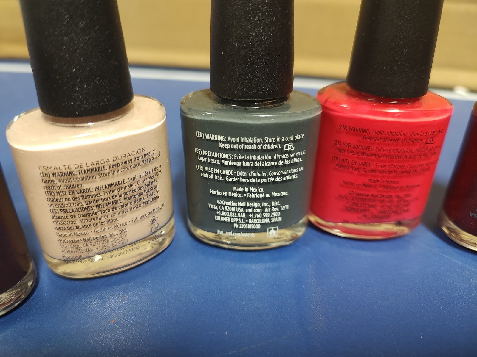 Wholesale Lot 10 Pc Mixed CND Vinylux Weekly Nail Polish Lot #410
