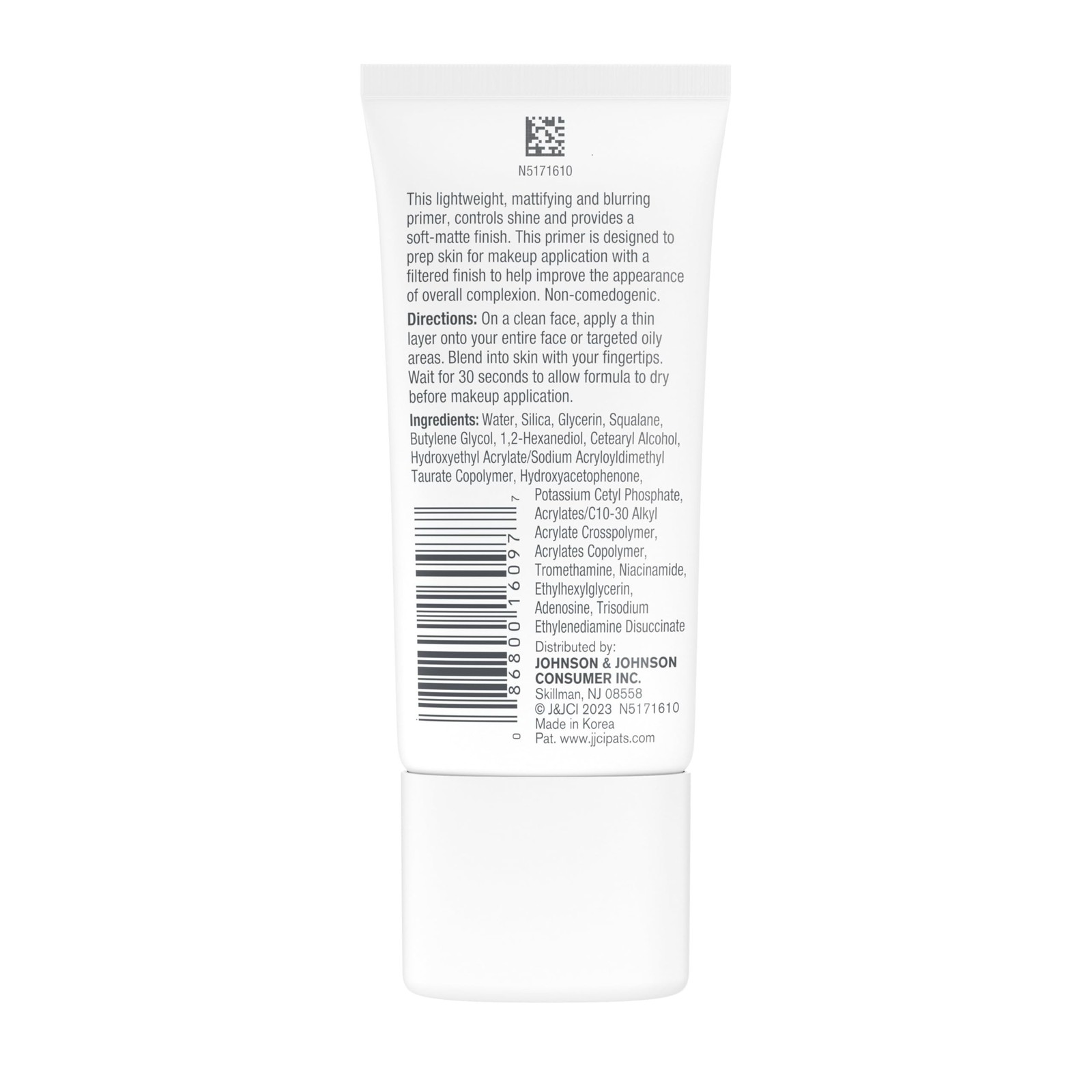 Neutrogena Mattifying Primer with Shine Control, Lightweight Pore Blurring Fa…