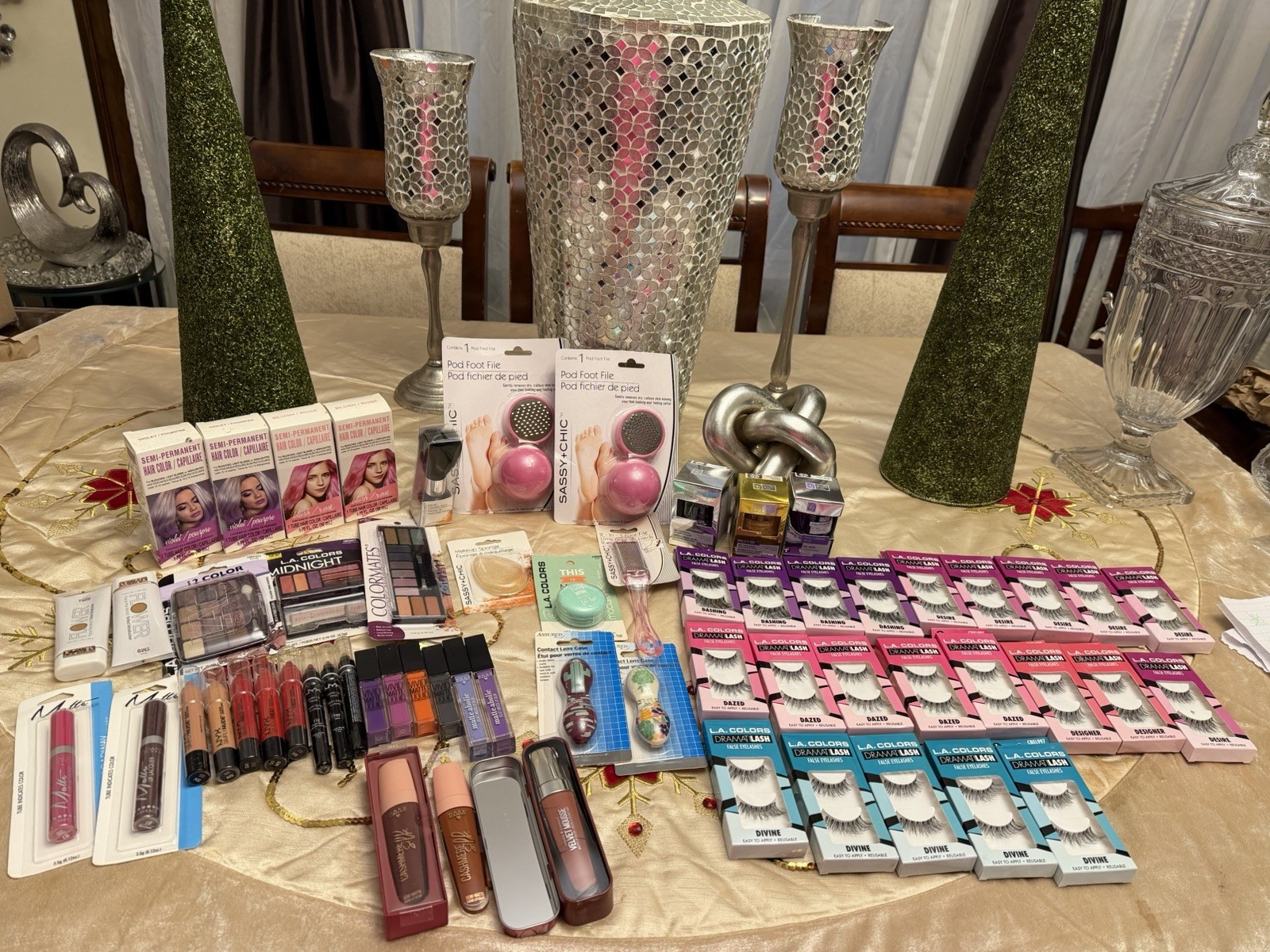 Mixed MAKEUP BEAUTY Bundle Lot of 60 PCS *See Details Pictures Hair Color +++