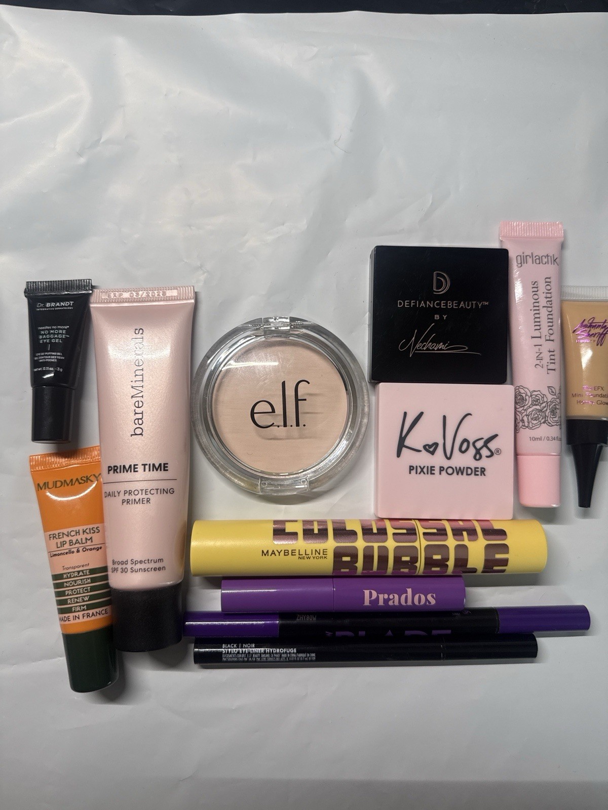 💋NEW Makeup Bundle Lot e.l.f Maybelline Prados BareMinerals Urban Decay NWOB 💄