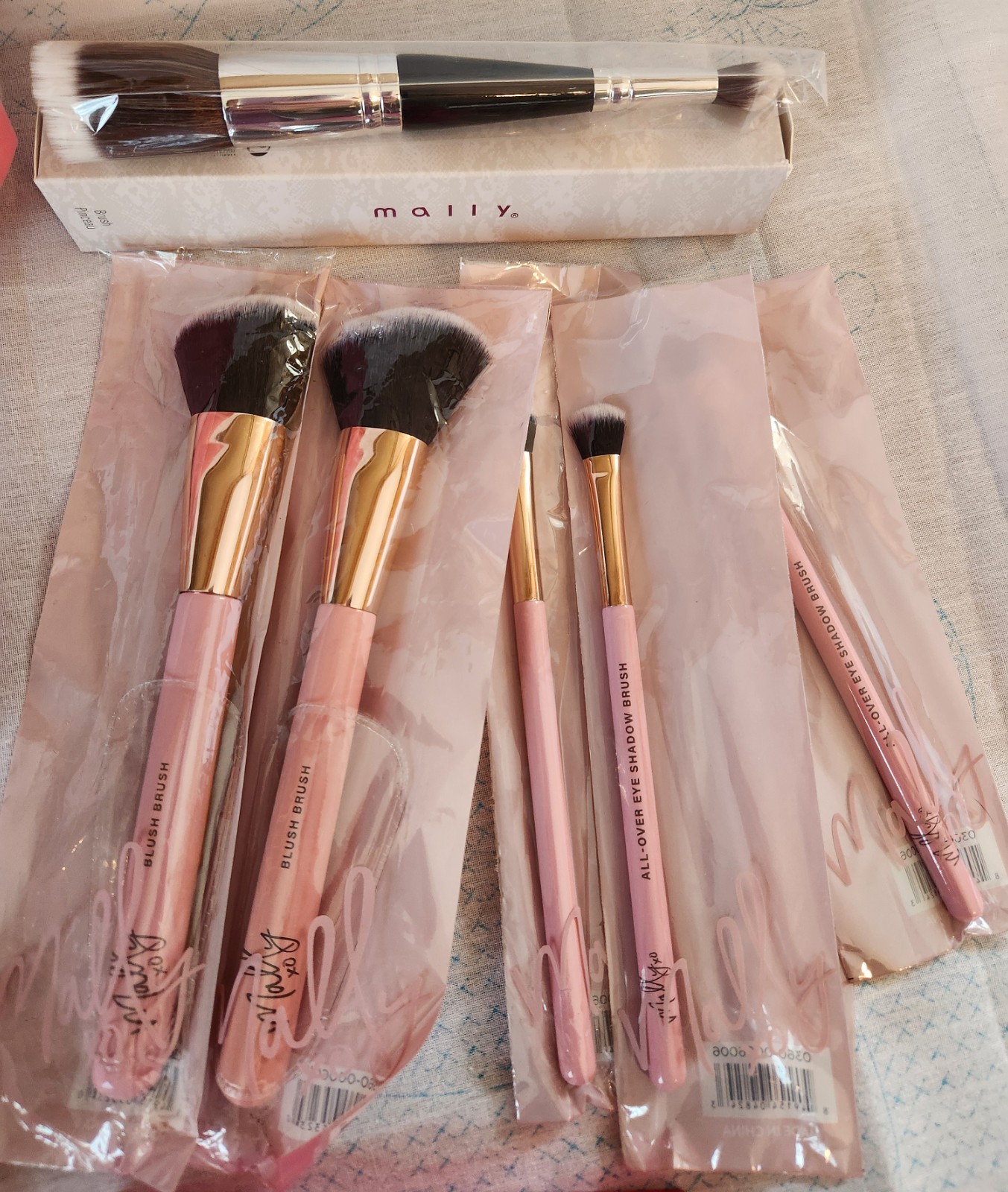 34 New Mally Cosmetic Makeup Items Bundle Lot
