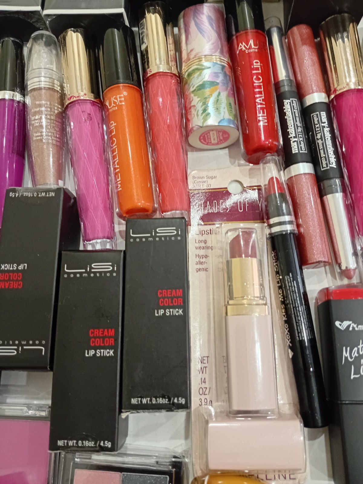 Makeup Lot 240 Pieces Maybelline Loreal Stila Full Size New Ret $2,100