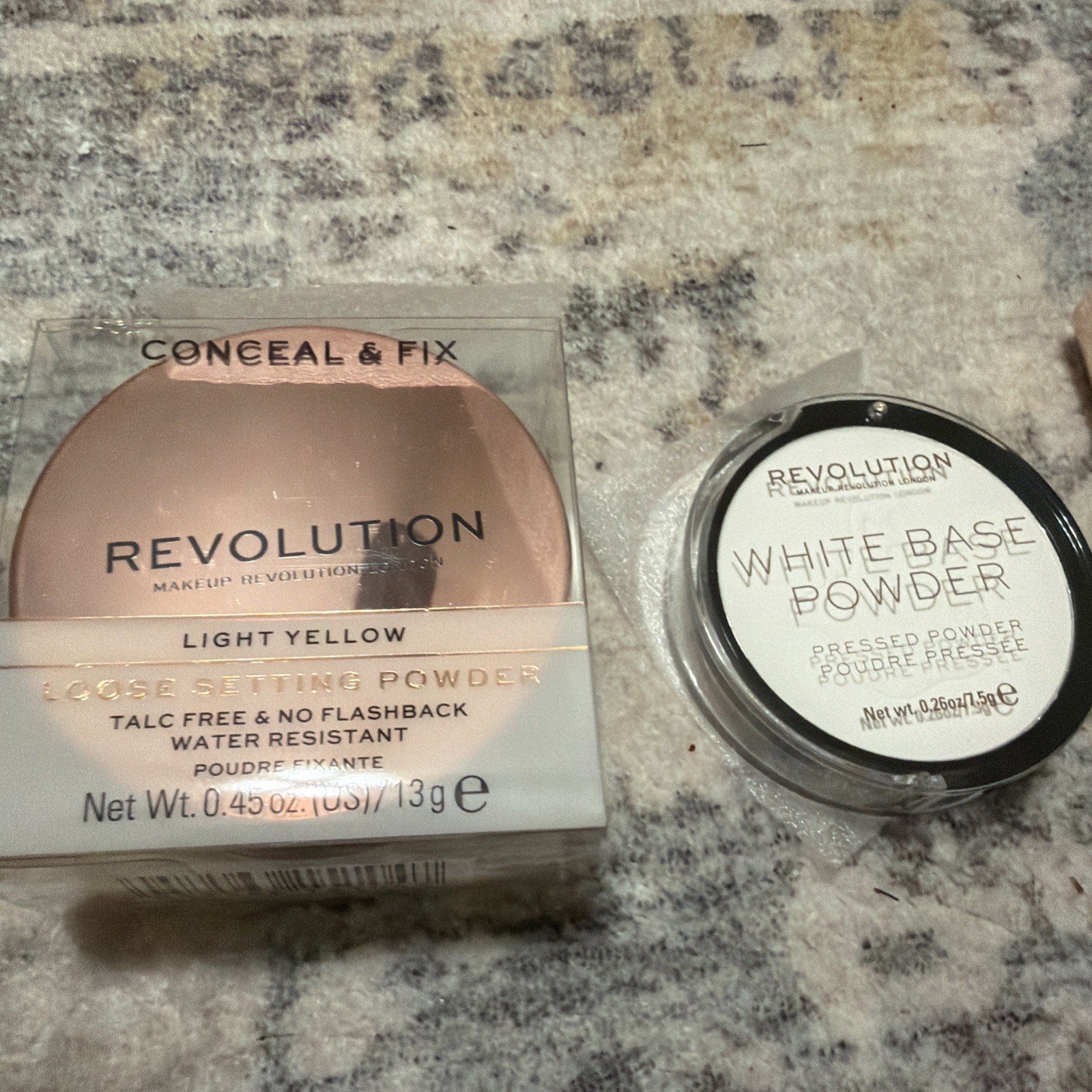 NEW Lot Of 48 Piece Revolution Makeup Bundle Powder Lip Shadow Palette Primer +