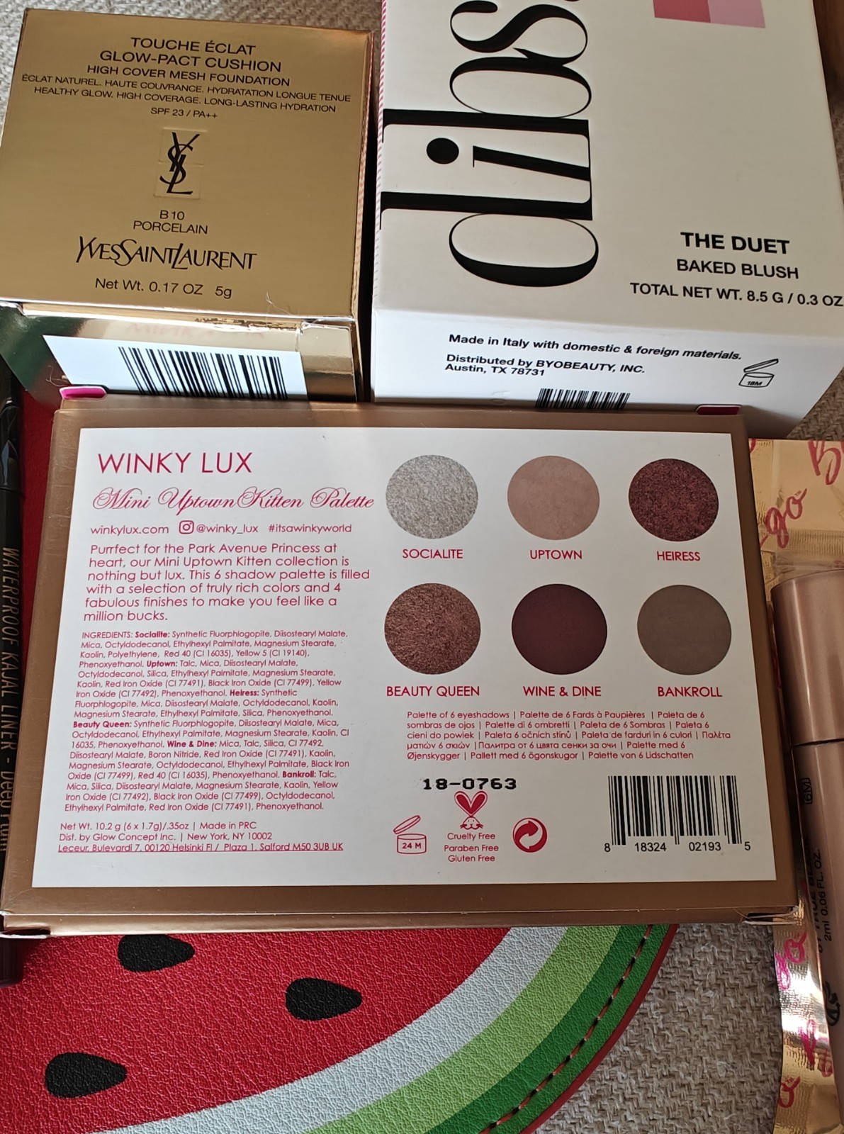 Beauty Bundle Feat: YSL, Lancome, Rhode, Tarte, Morphe, Dibs, Winky Lux & Juicy
