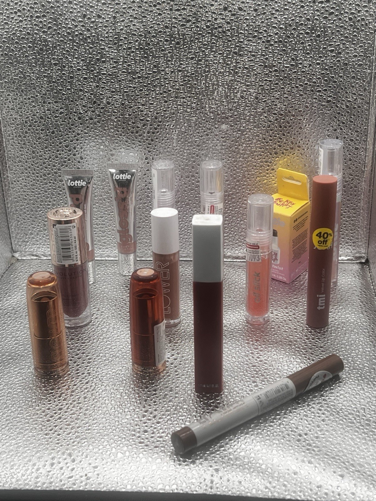 14pc Lip Make Up Lot Maybelline Flower By Drew Lottie London Revolution New