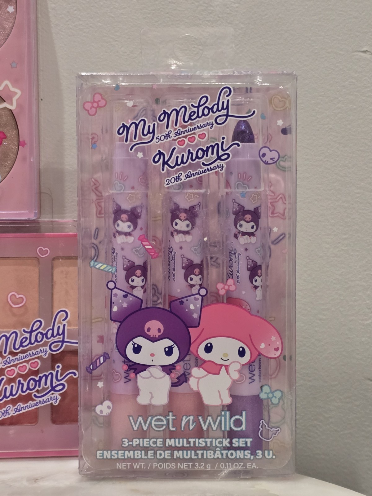 🌸 Wet n Wild x My Melody & Kuromi Makeup Bundle 🌸 Set Of 5 New Cute Astetic