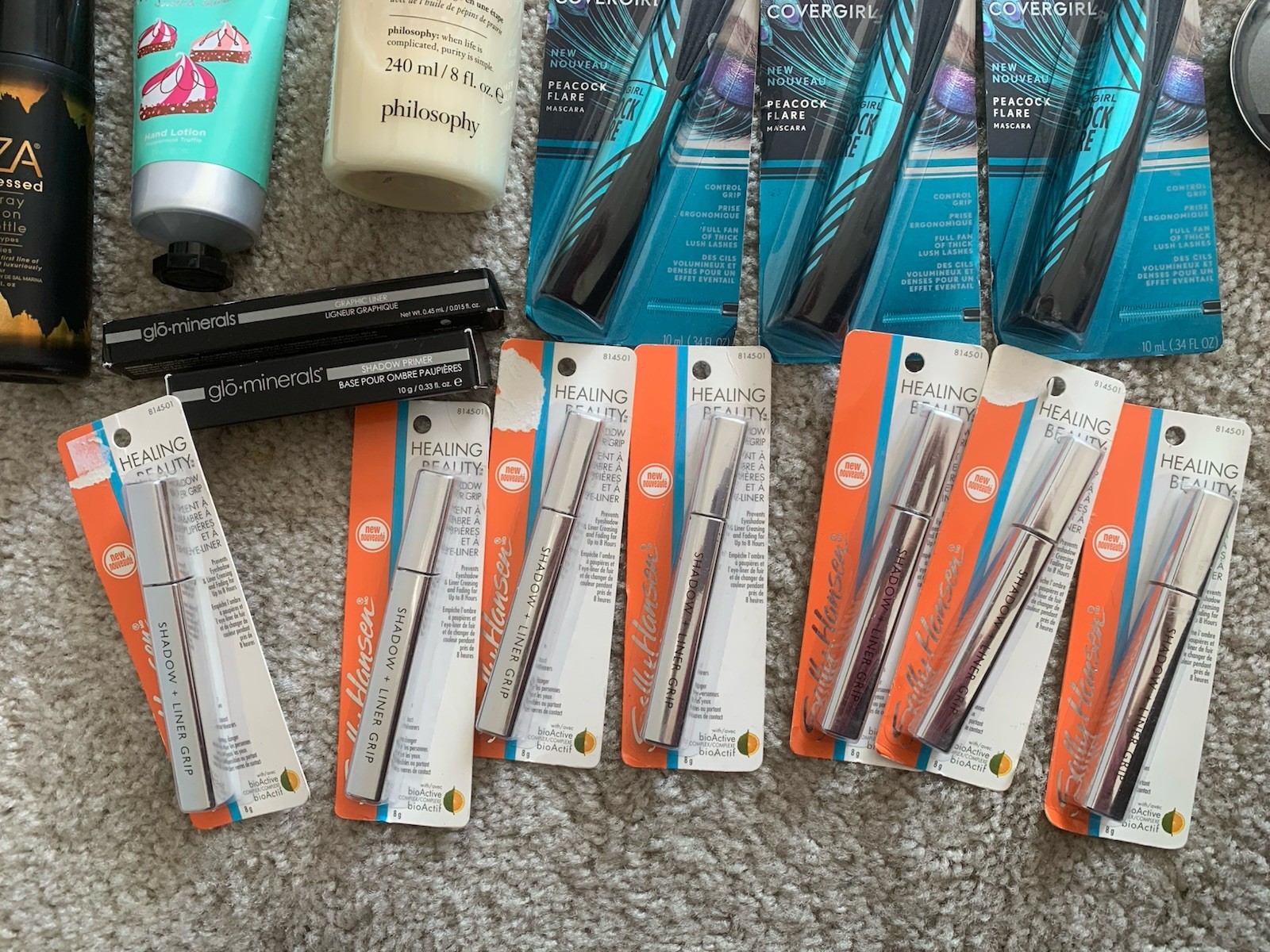 Huge Beauty Lot 50+ Items Makeup Skincare Maybelline Covergirl Reseller Bulk