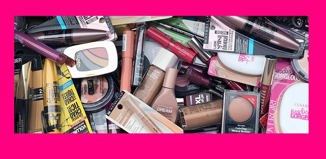 15pc Mixed ALL MAKEUP Beauty Lot EYES + LIPS + FACE High End & Drug Store + BAG!