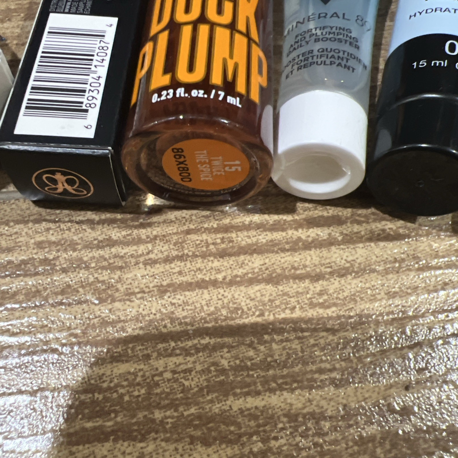Travel/ Sample/ Full Sz Make Up, Prestige Perfume, Hair Skin LOT 22 Pc & Pouch P