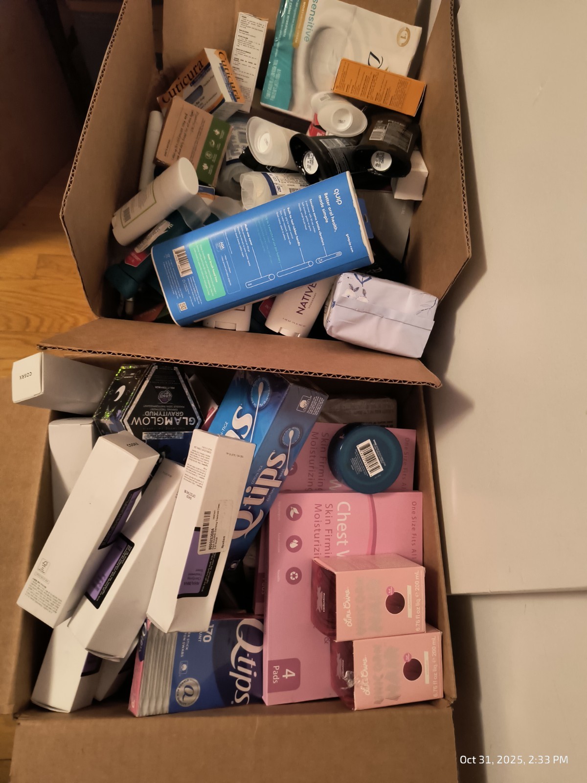 25+ Pieces Beauty Skincare Lot Various Brands Face Body Lip & More Variety Box