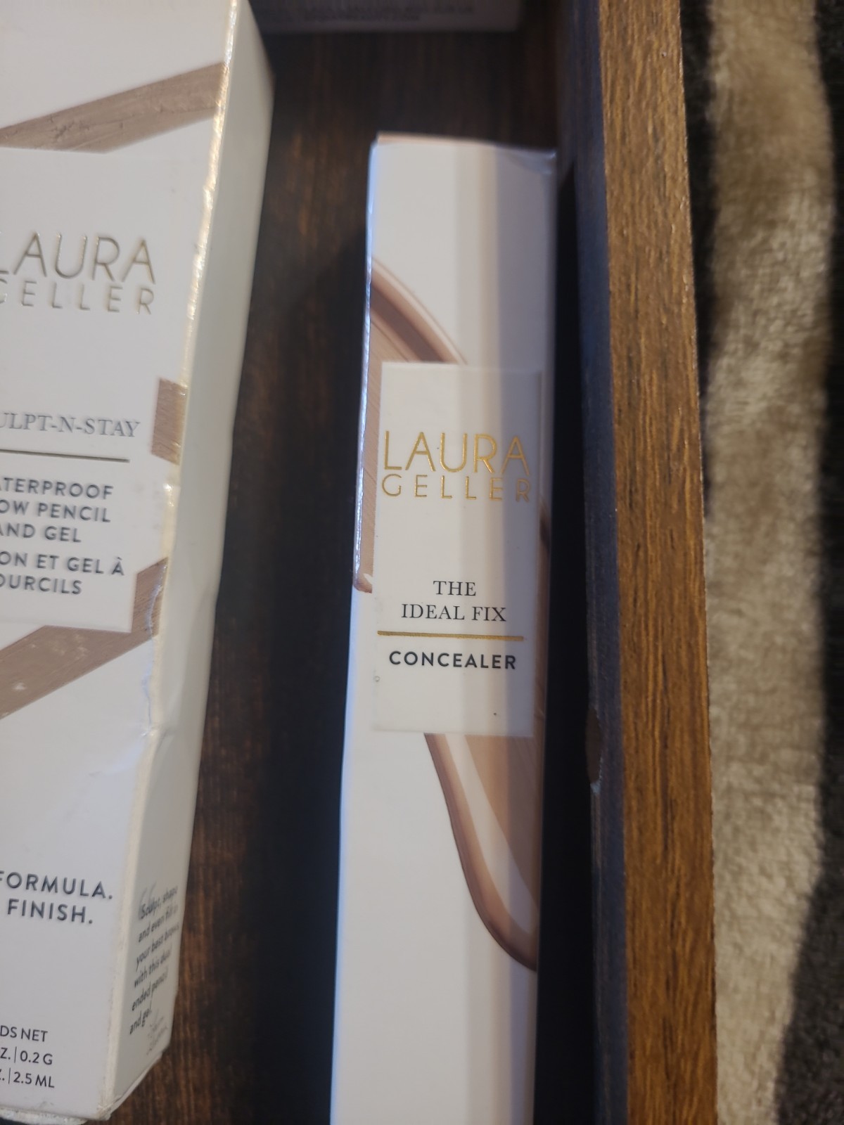 4pc Laura Geller Makeup Lot- NEW Foundation, Conceler, Brow Pencil