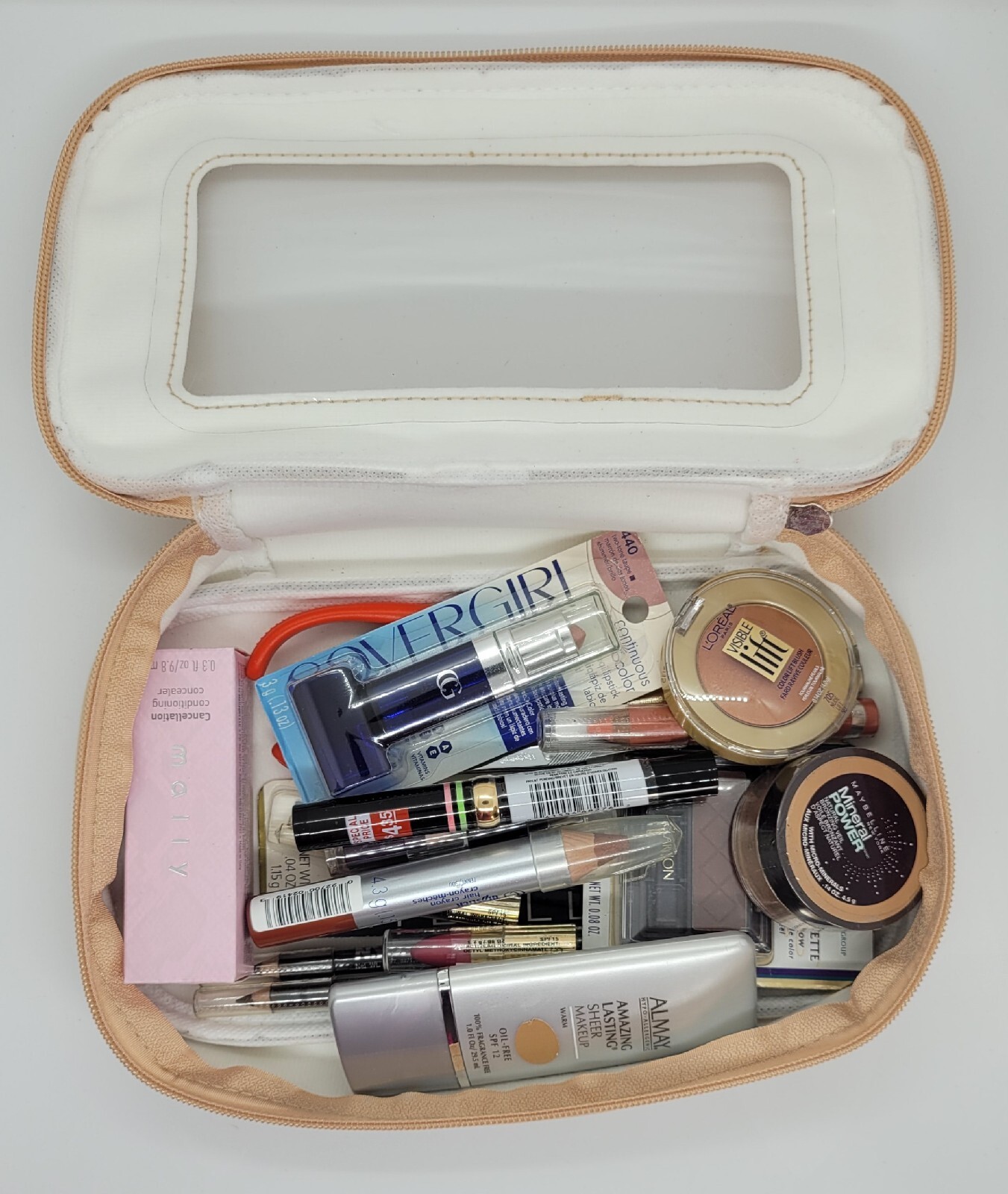 Mixed Beauty Lot 18 Items Almay Covergirl L’Oreal Mally Maybelline NYC NEW