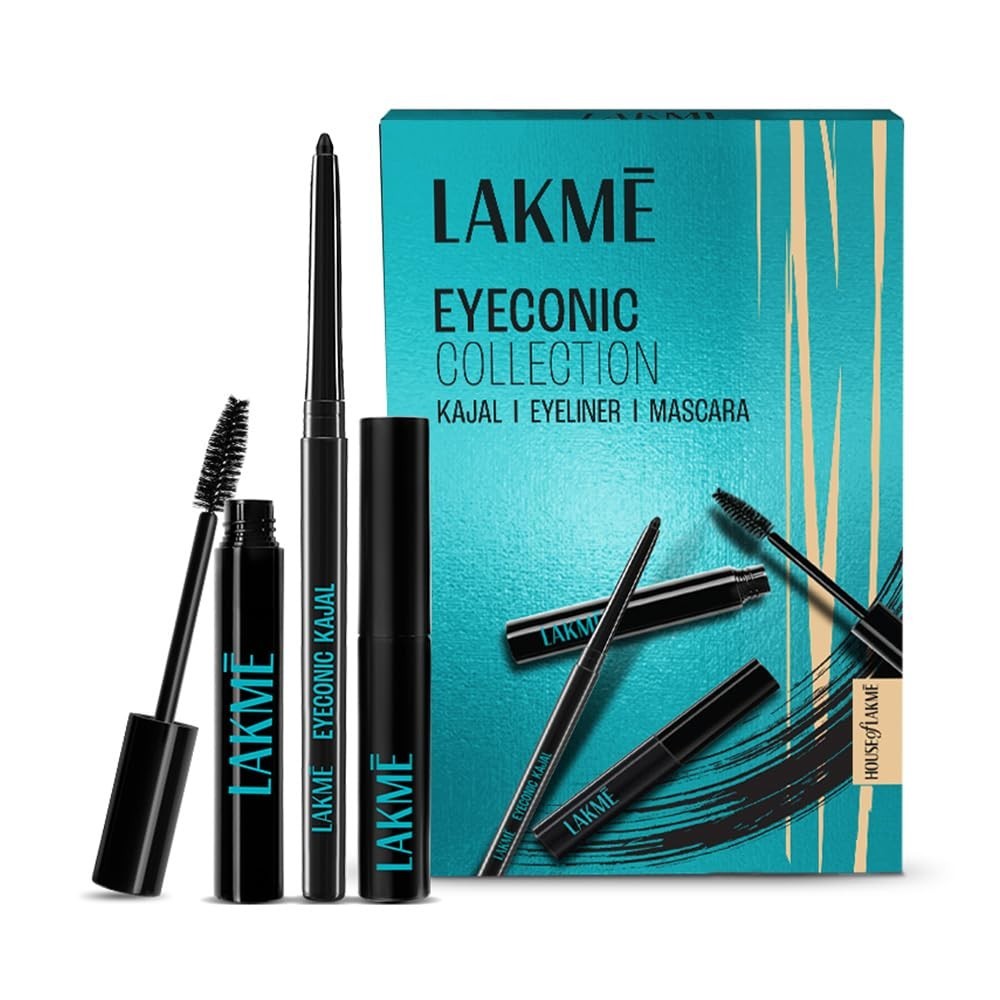 Lakme Eyeconic Regime Kit- Kajal | Mascara| Eyeliner