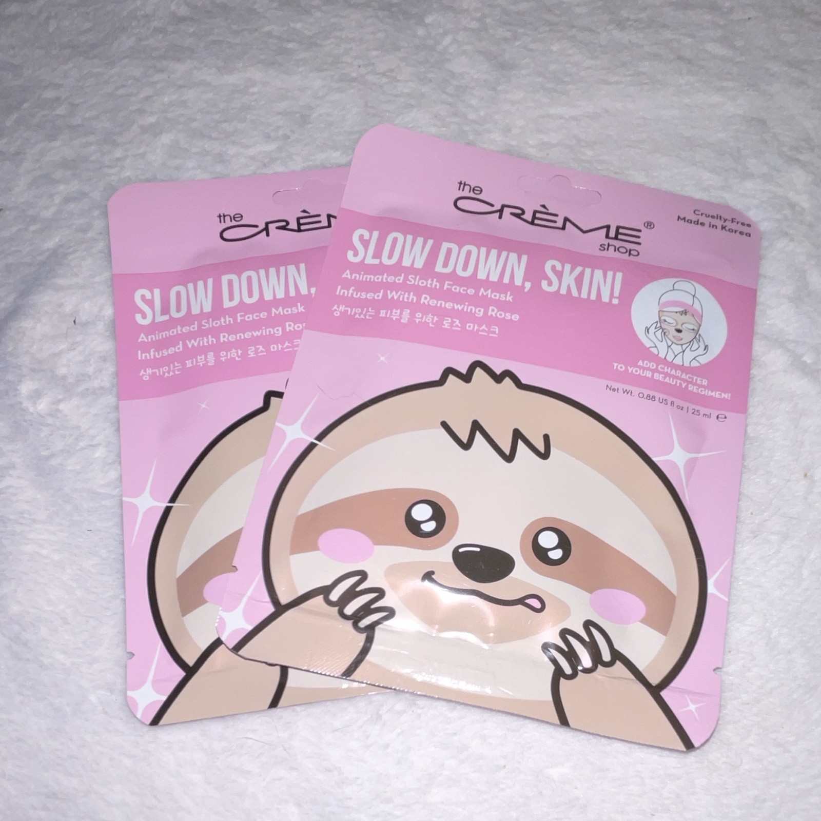The Crème Shop Beauty Lot: Sloth Masks, Obsidian Gel Eyeliner, EDP, Lip