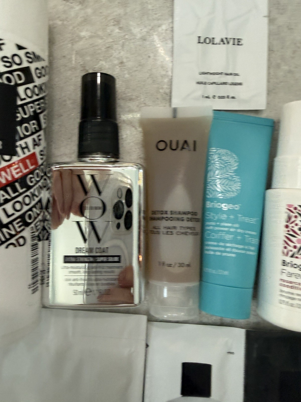 NEW!High End Mixed Lot of Deluxe,Full & Travel Hair Samples!OUAI, IGX,WOW & more