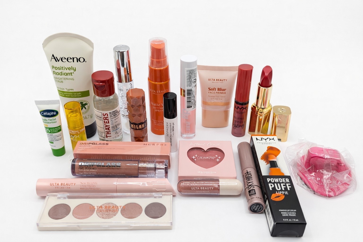Cosmetics Lot x 20 Drugstore Full Size & Travel Makeup Bundle NYX, Ulta etc