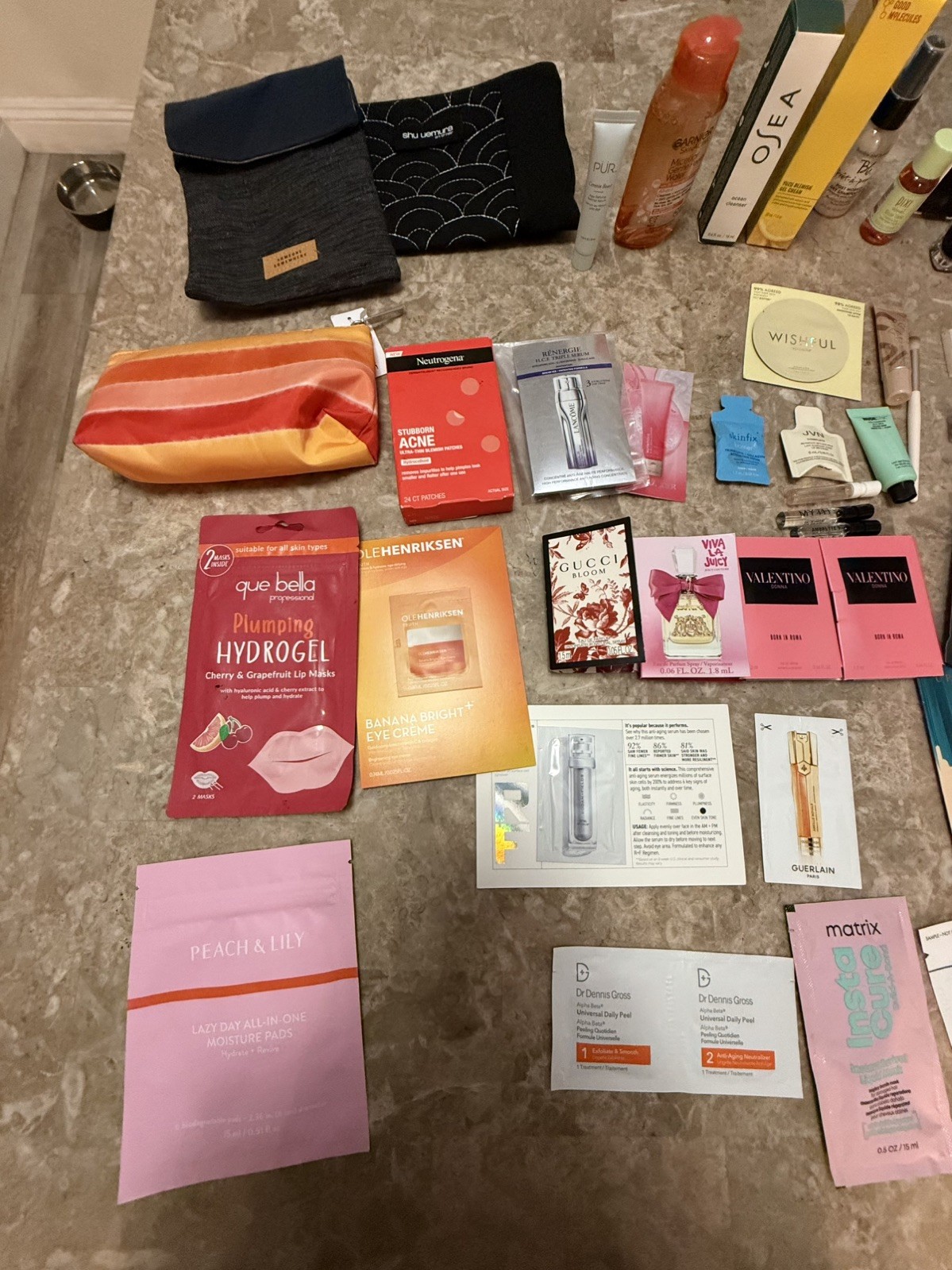 Mixed Lot Makeup Skincare Hair Product Perfumes Travel Bag Samples 50+ items