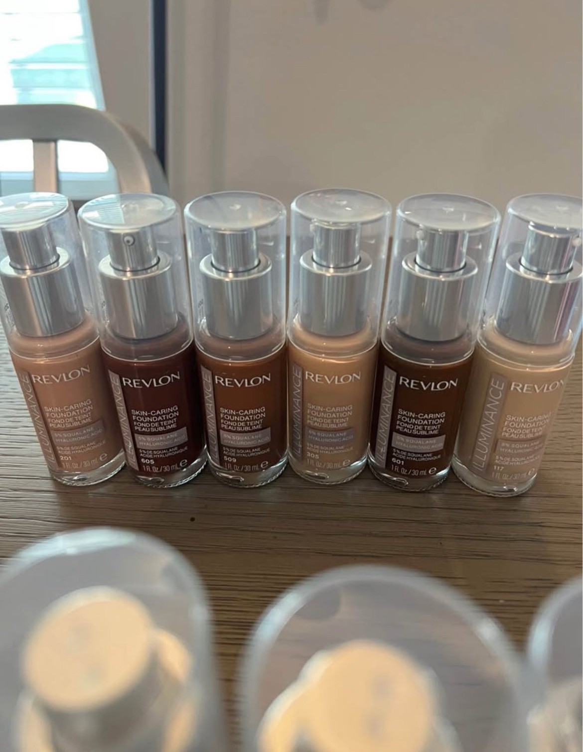 ✨ *NEW* Lot of 14 Revlon Illuminance Skin-Caring Foundation & Gel Serum Bundle