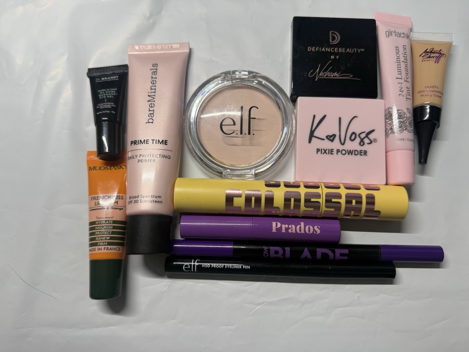 💋NEW Makeup Bundle Lot e.l.f Maybelline Prados BareMinerals Urban Decay NWOB 💄