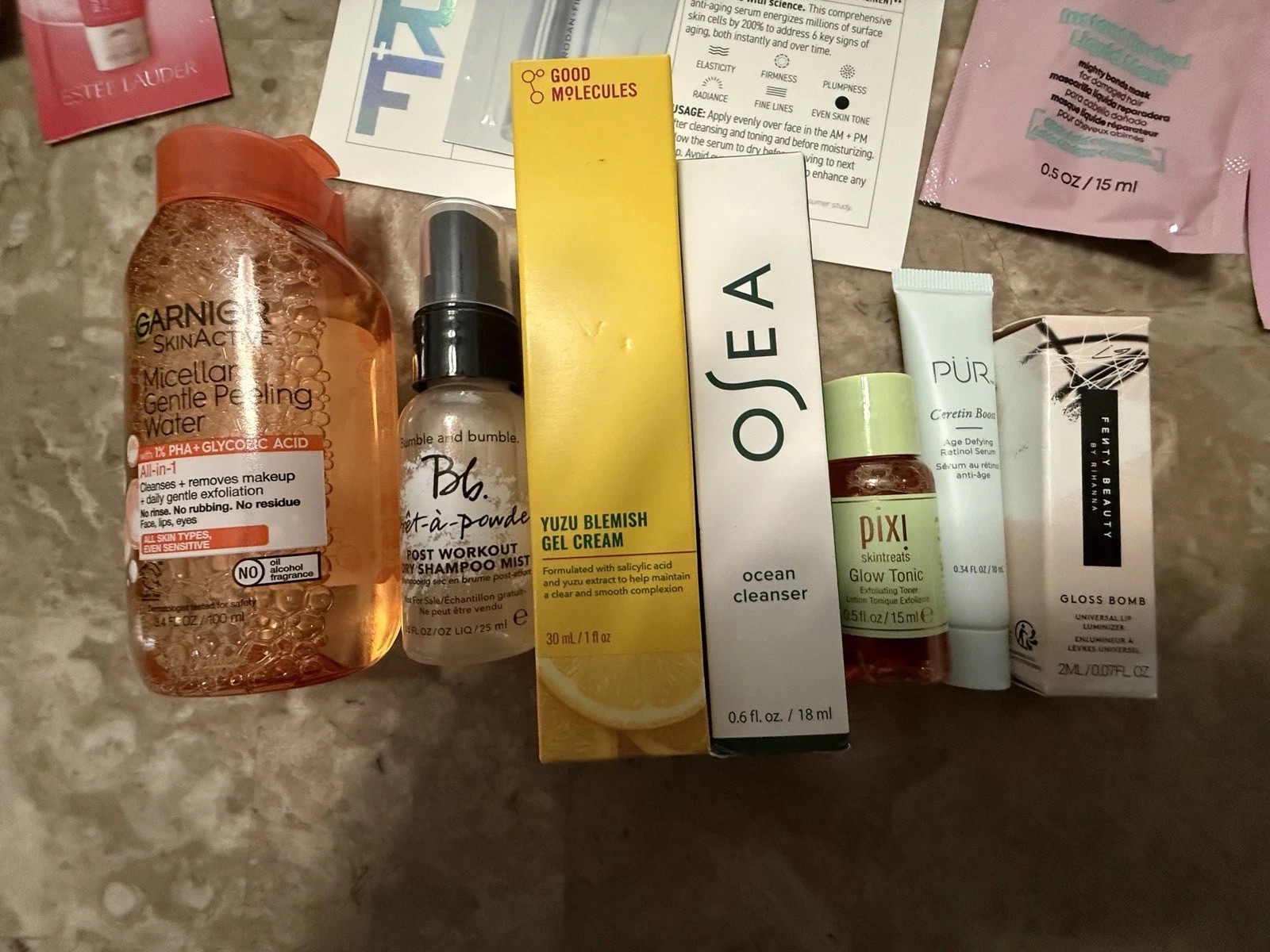 Mixed Lot Makeup Skincare Hair Product Perfumes Travel Bag Samples 50+ items