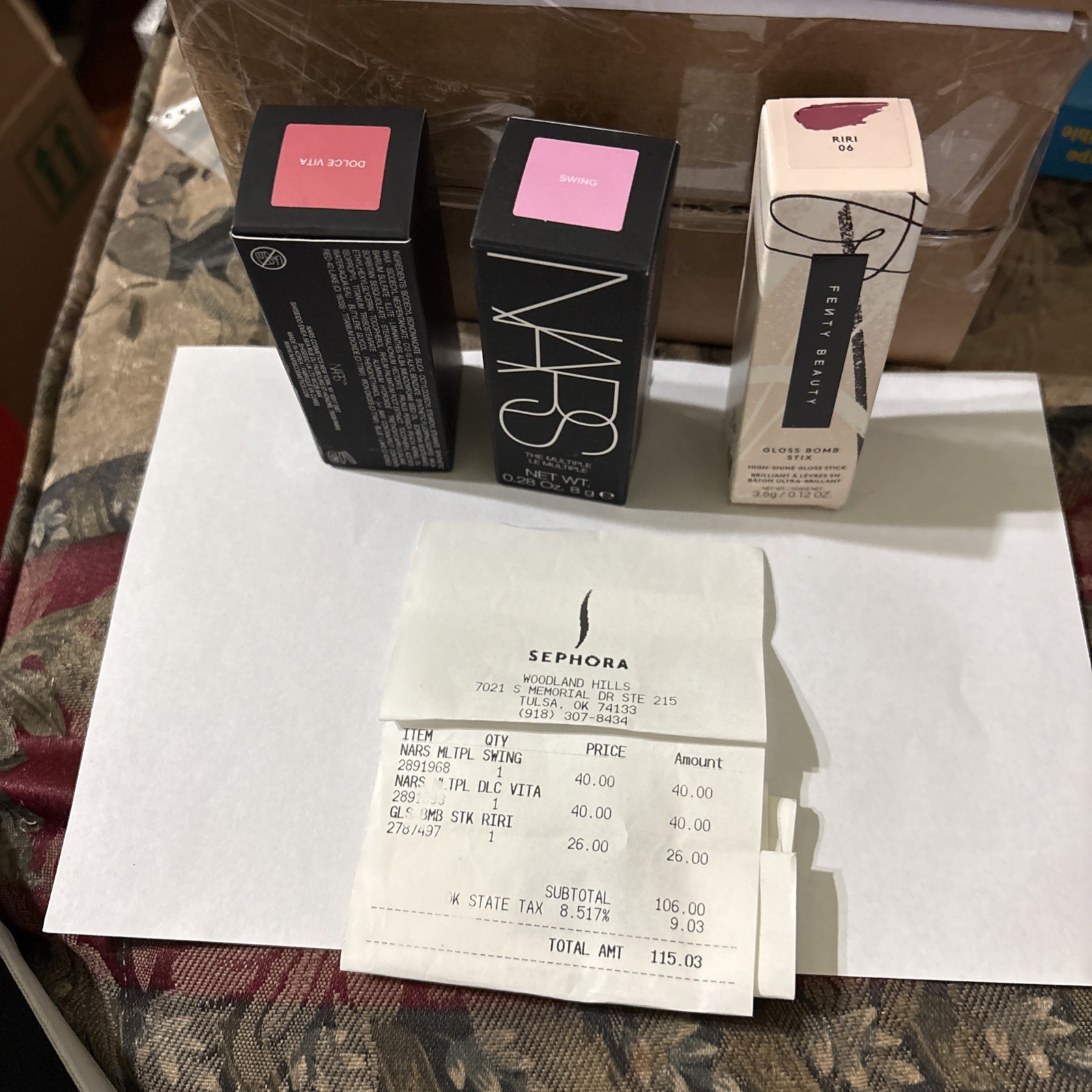 Bundle Of NARS And Fenty Beauty Make Up