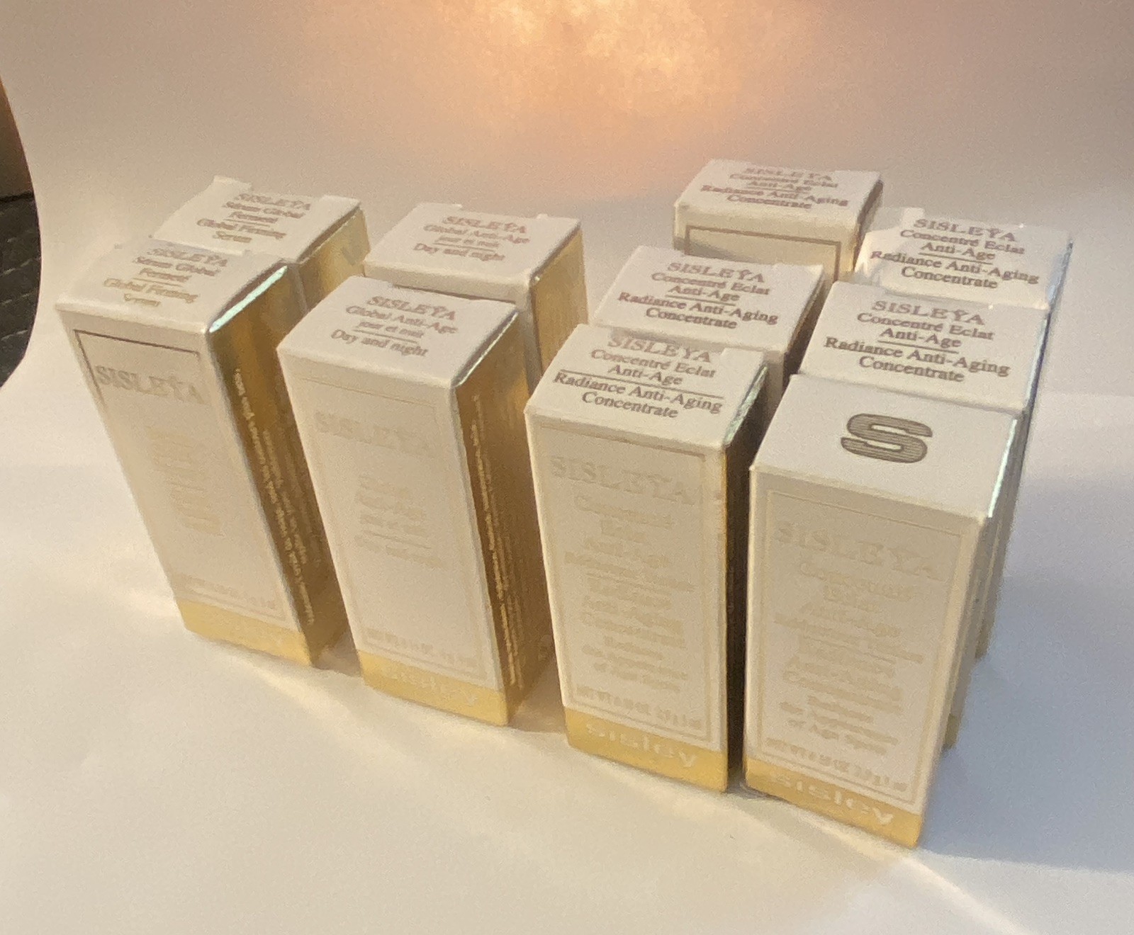 Lot 10 sisley SISLEYA Skin Care Anti Age Radiance Day Night Firming Serum Travel