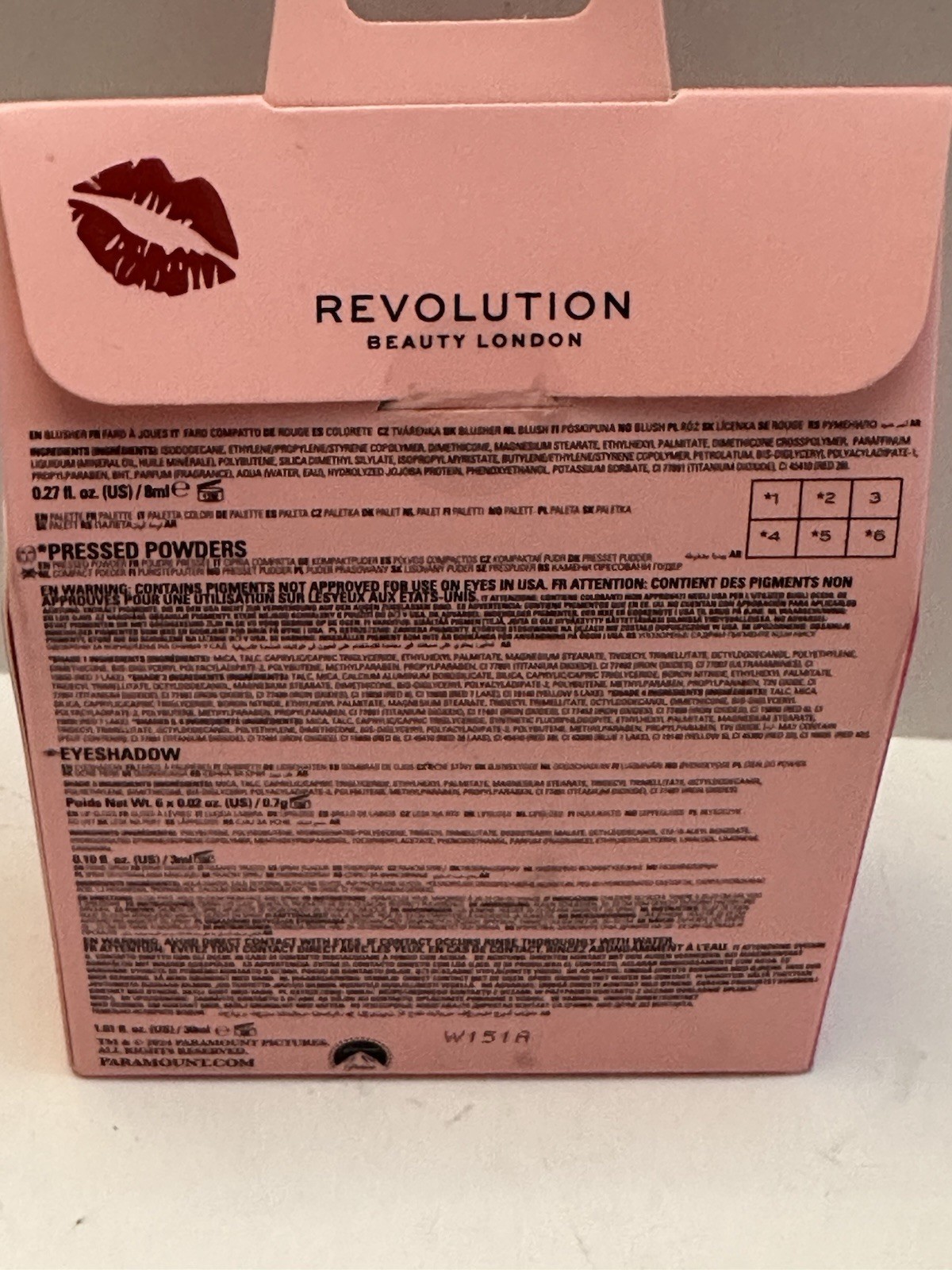 Limited-edition Mean Girls x Revolution 20th anniversary collection Make Up Kit