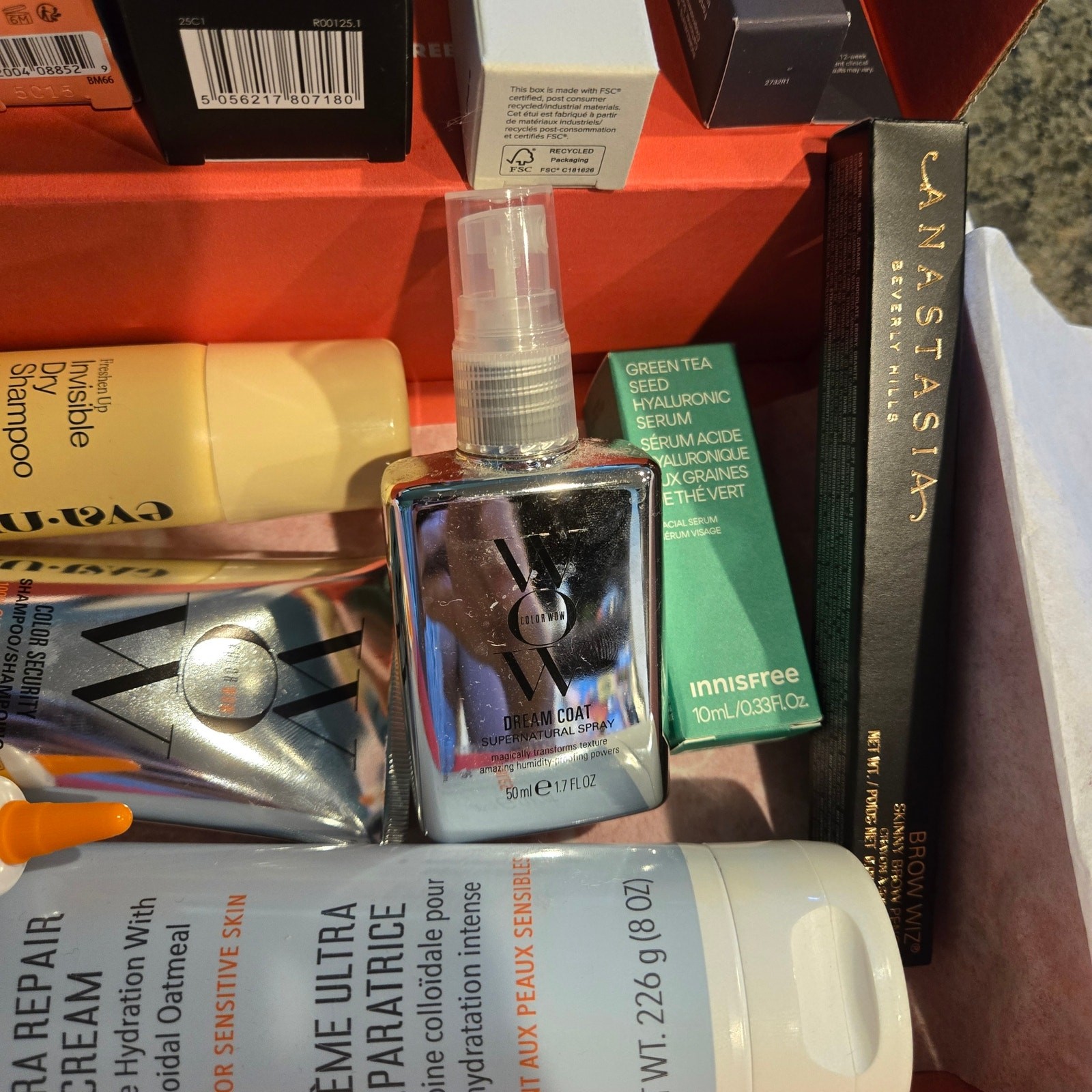 Allure Beauty Box FabFitFun Makeup Skincare Haircare Bundle Benefit Naked Sunday