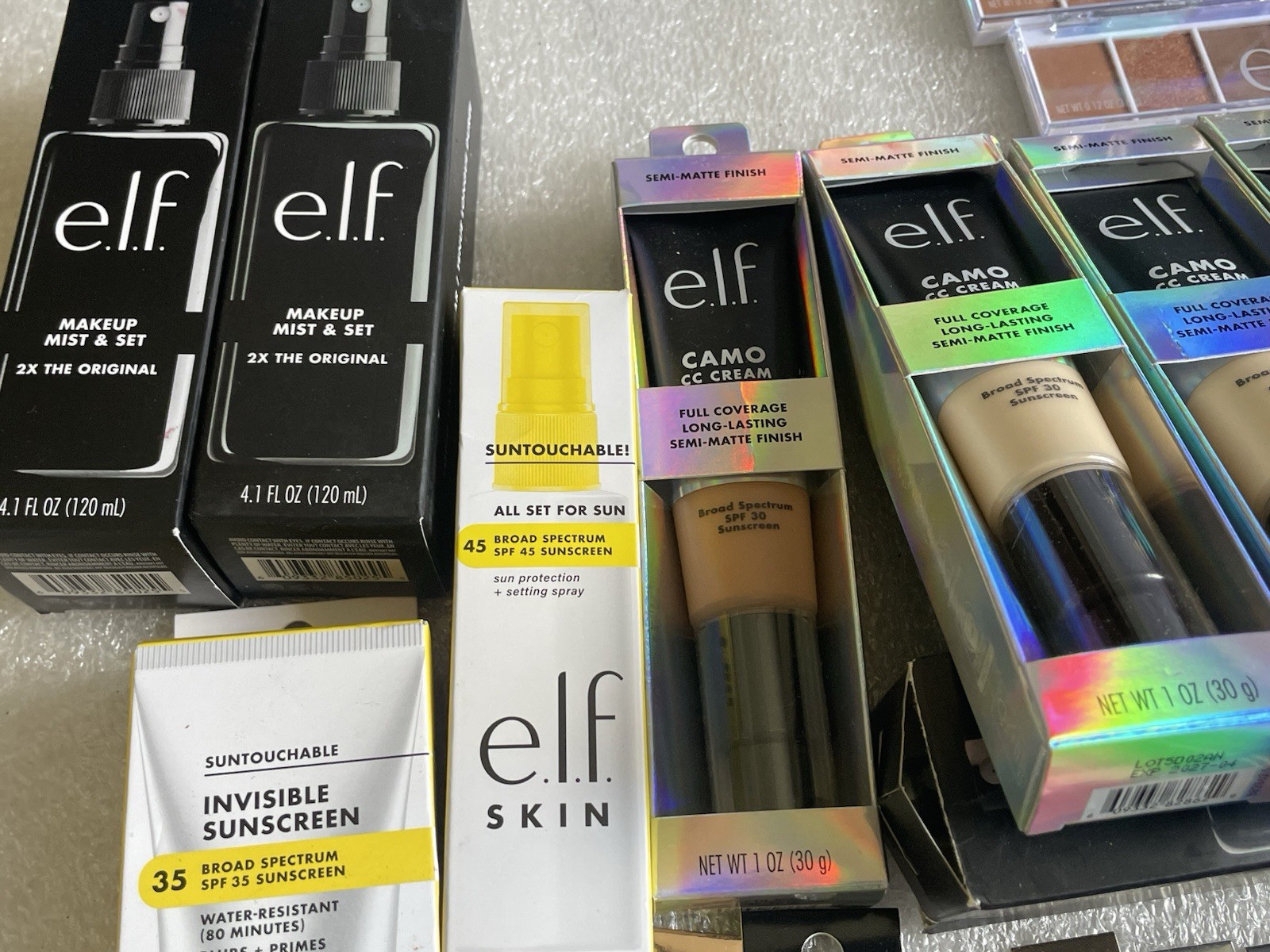 100 X Elf Mixed Makeup Lot Assorted With Duplicates View