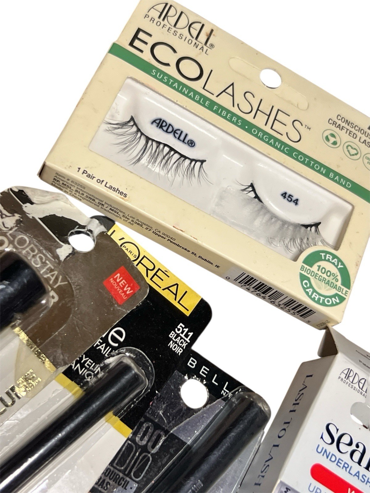 Mix Makeup 5 Pcs Damage & Open Box Lashes & Pens Loreal Maybelline Revlon