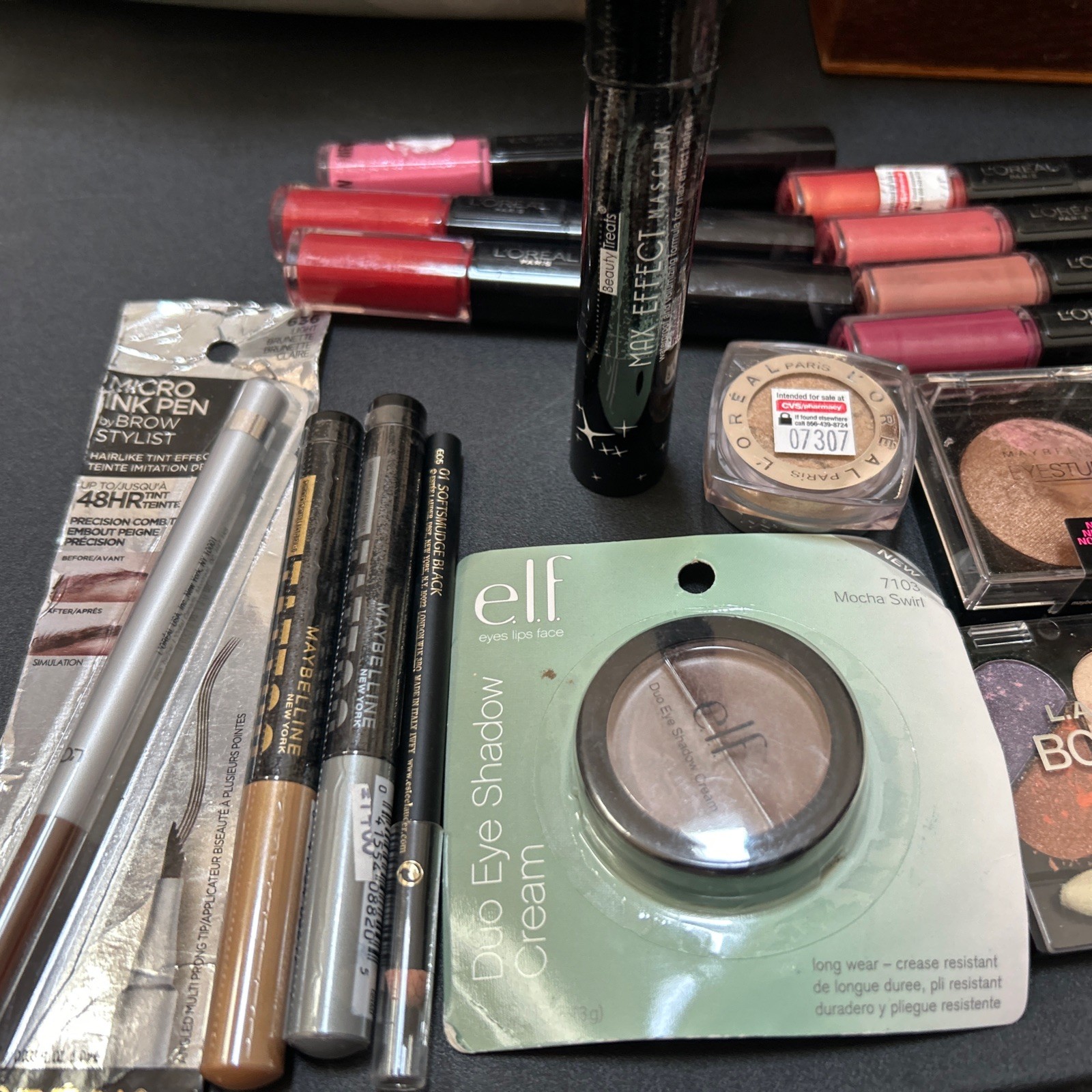 (18pcs) Makeup Bundle Lot (L’Oreal, Elf, L.A. Colors, Estee Lauder, Maybelline.)