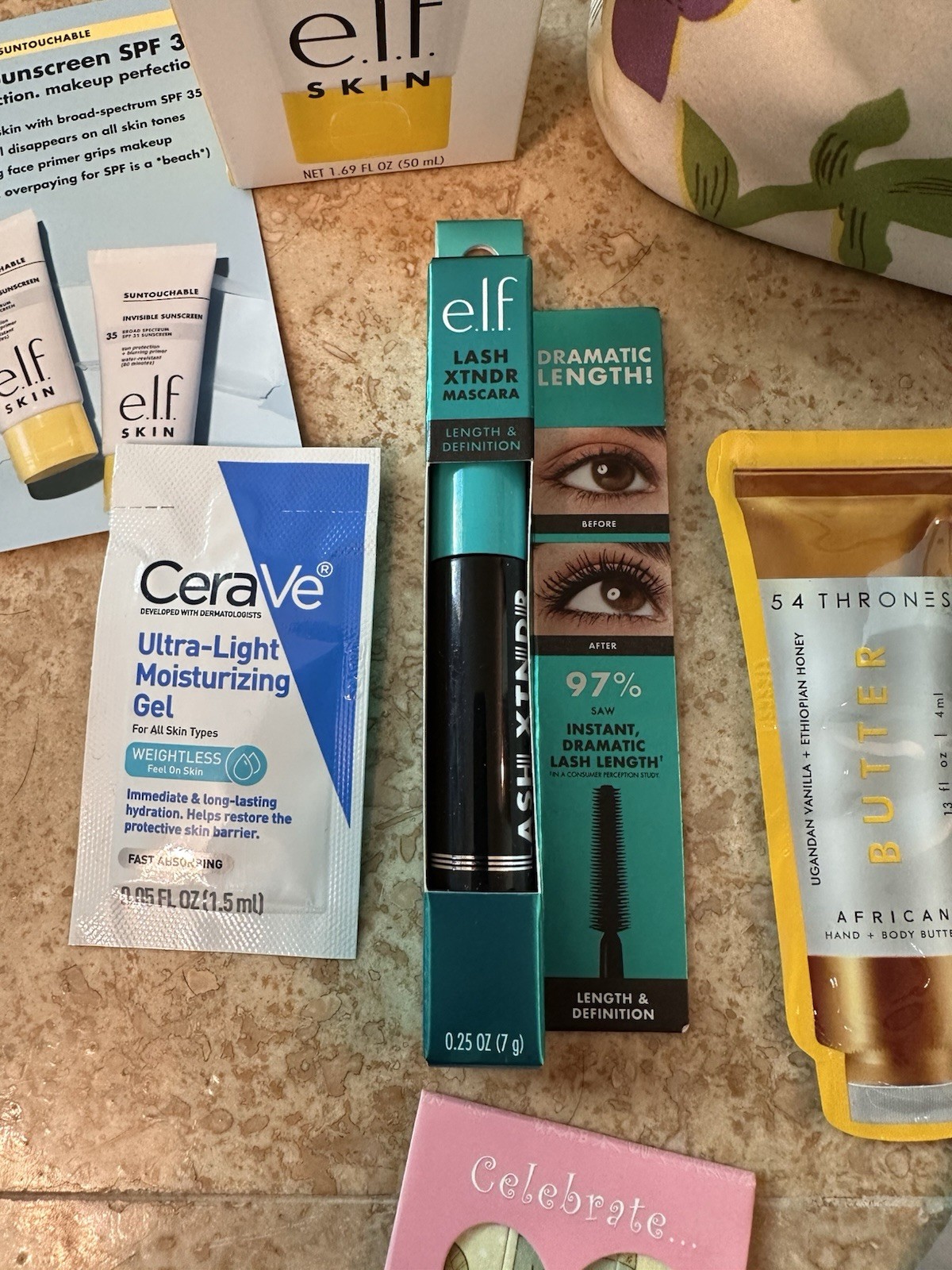 Elf Skin Makeup Lot 12 Pc Kit Mascara Sunscreen Clinique The Ordinary Redken New