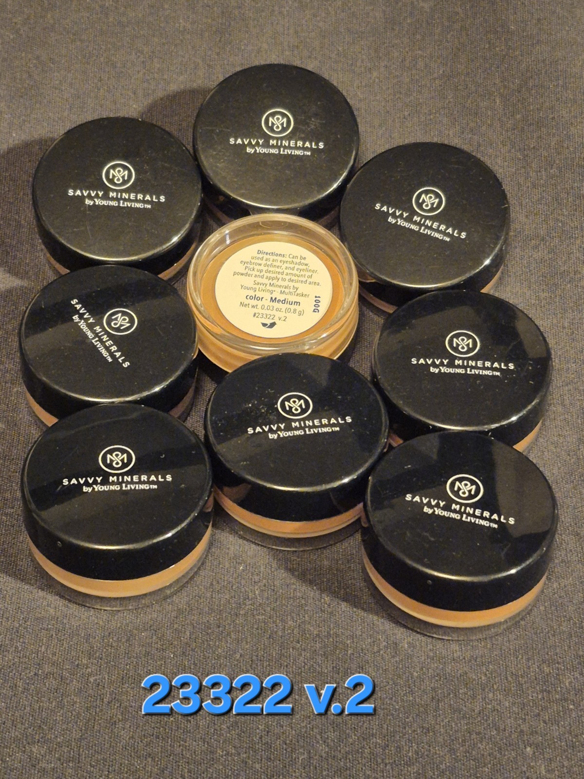 Savvy Minerals Young Livings. NWOT 0.03OZ .8 gm You Choice 3 Each Per Lot