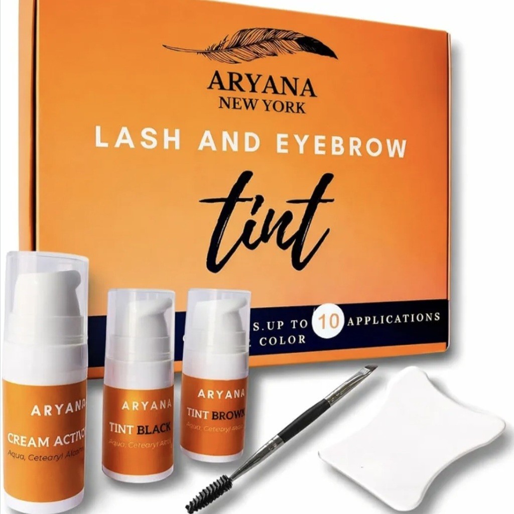 ARYANA New York Lash & Eyebrow Tint with Dual Color. Up to 10 Applications. NEW!
