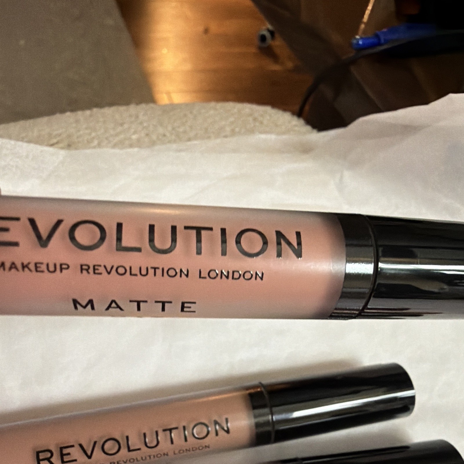 Revolution Lip Products Lot of 4 Matte & Sheer Matte Crush 111, Vow 120