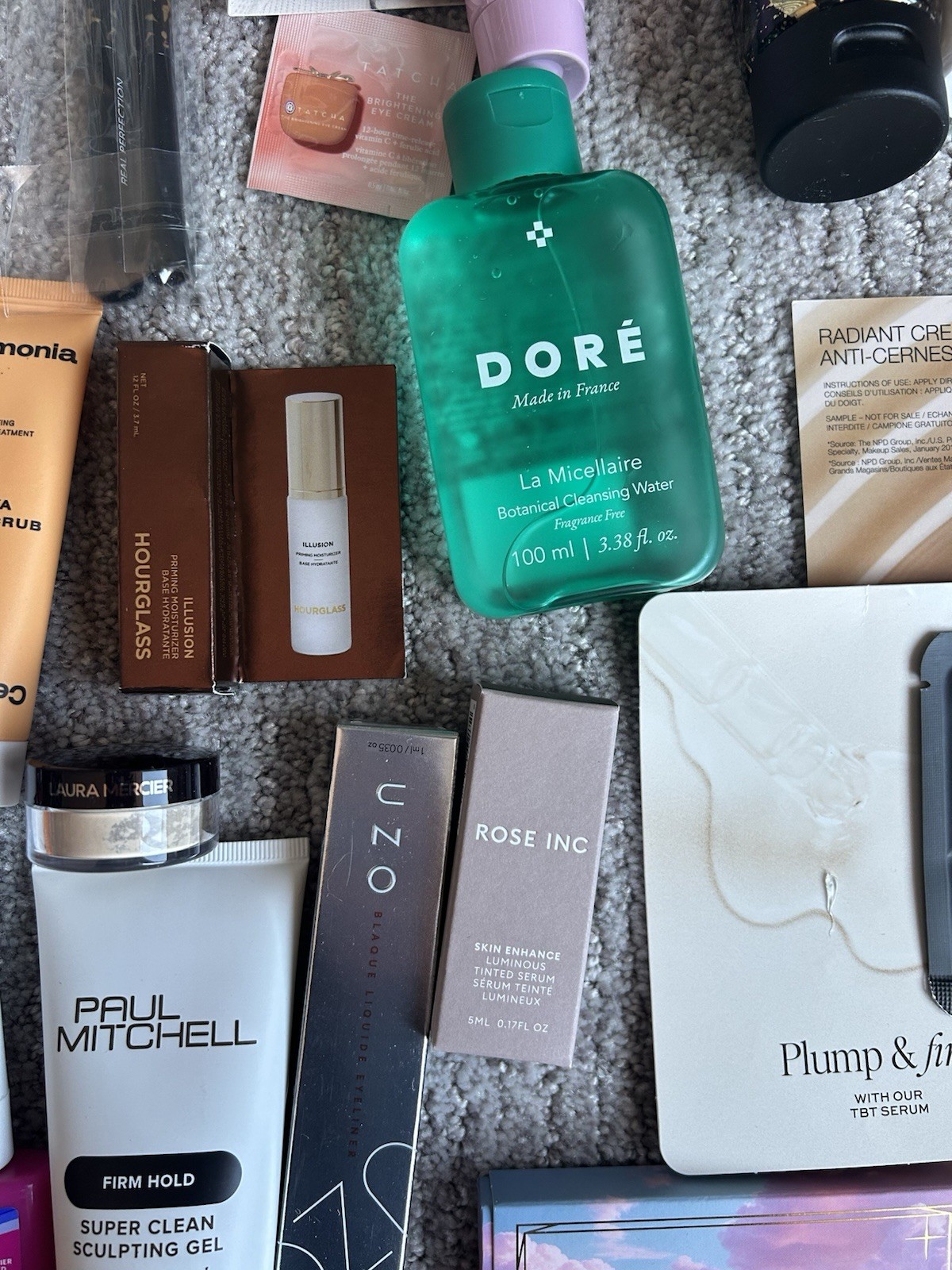 63+ Piece Lot Makeup Haircare Fragrance Skincare Samples & Full Sizes NEW